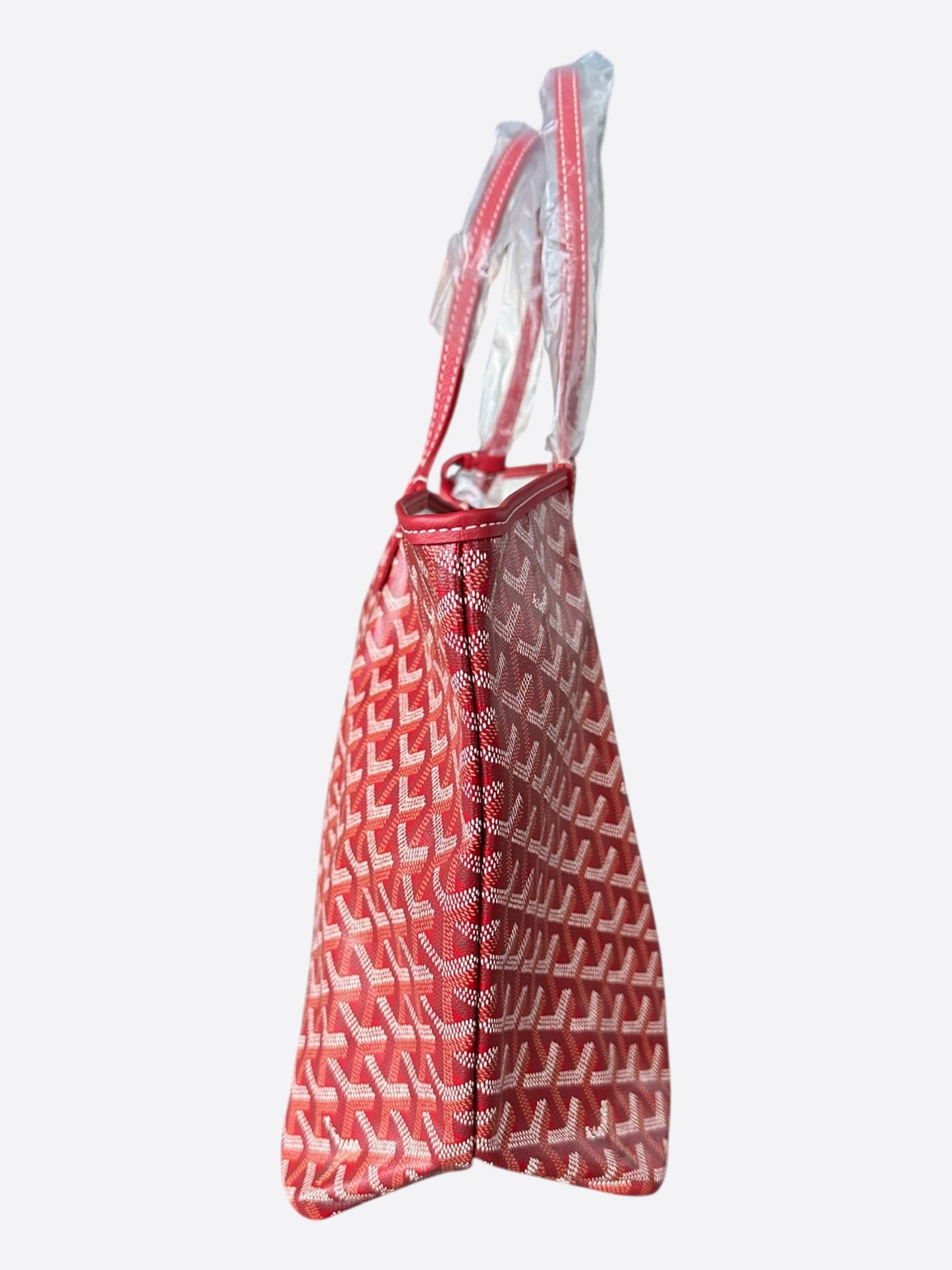Goyard Red St. Louis Tote Bag