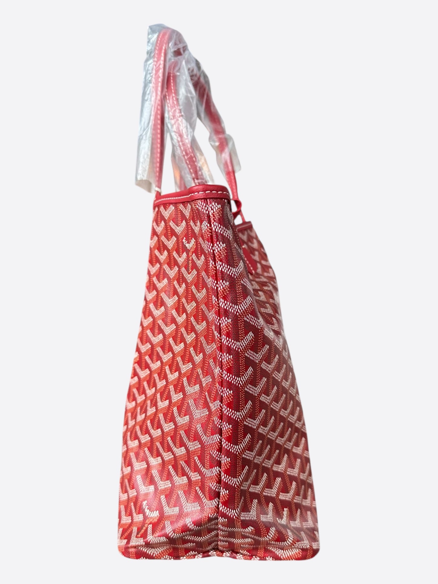 Goyard Red St. Louis Tote Bag