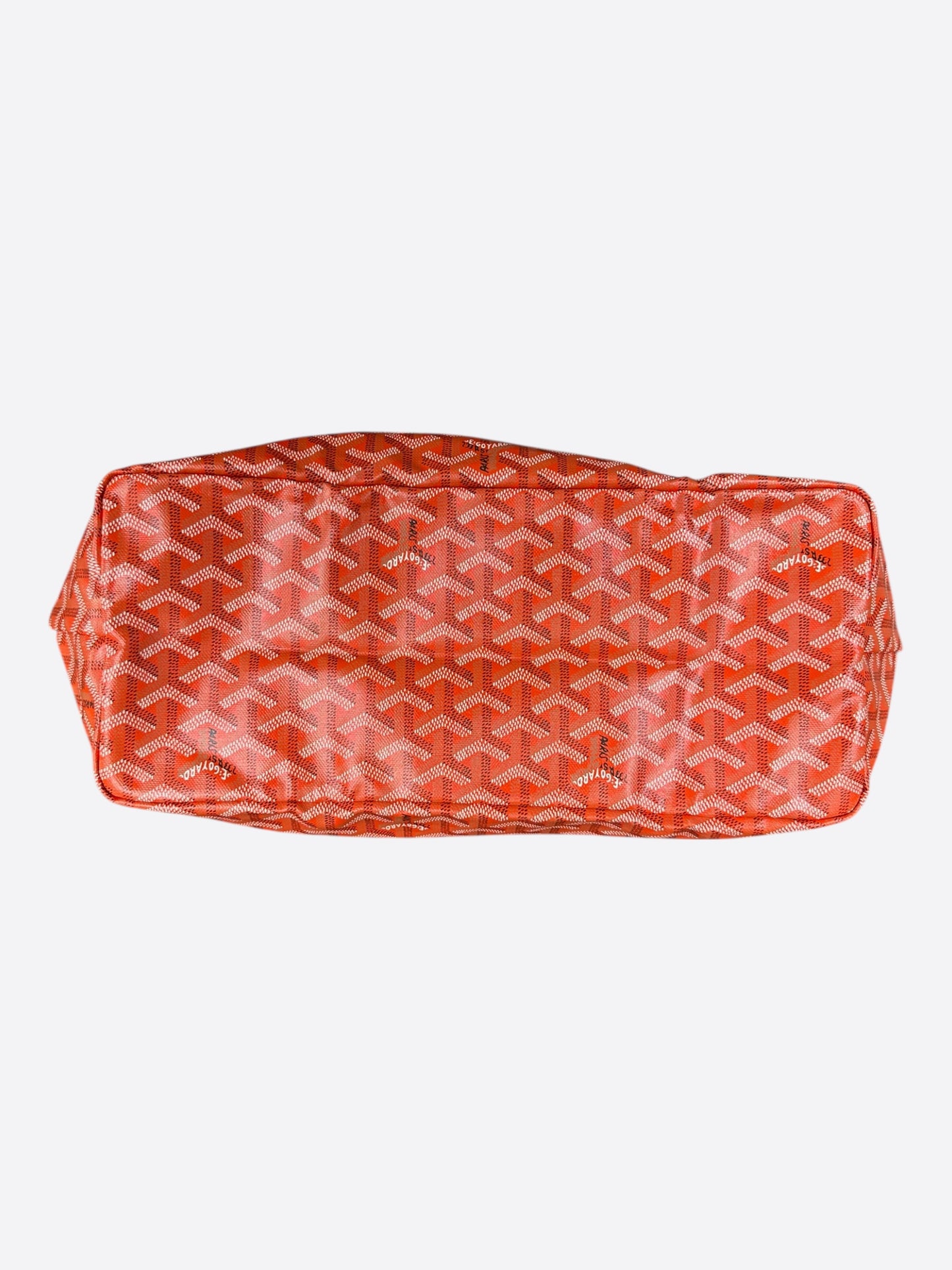 Goyard Orange St. Louis PM Tote Bag