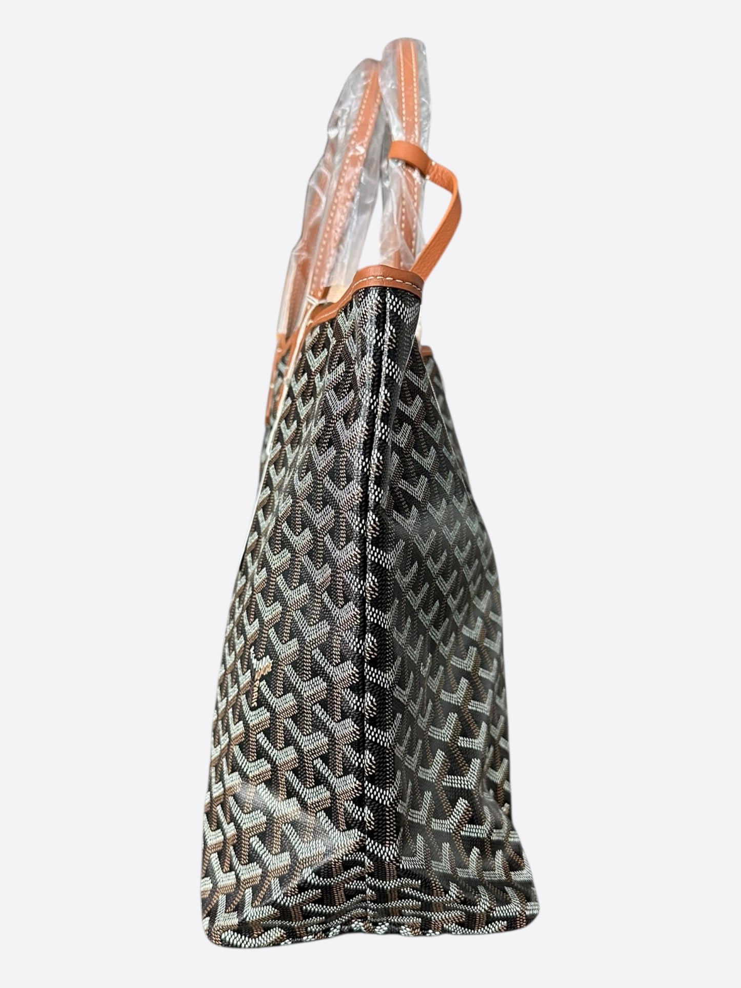 Goyard Black & Brown St. Louis Tote Bag