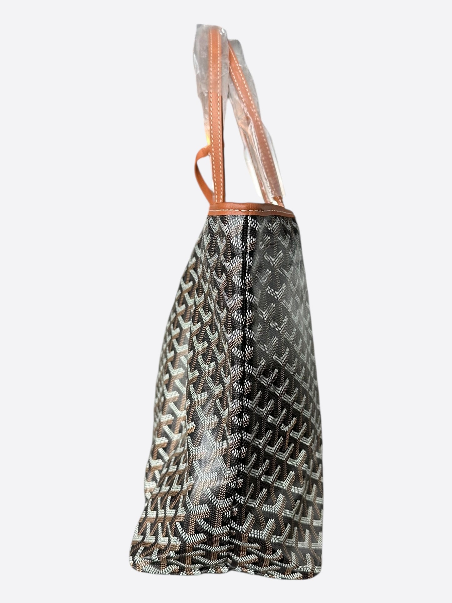 Goyard Black & Brown St. Louis Tote Bag
