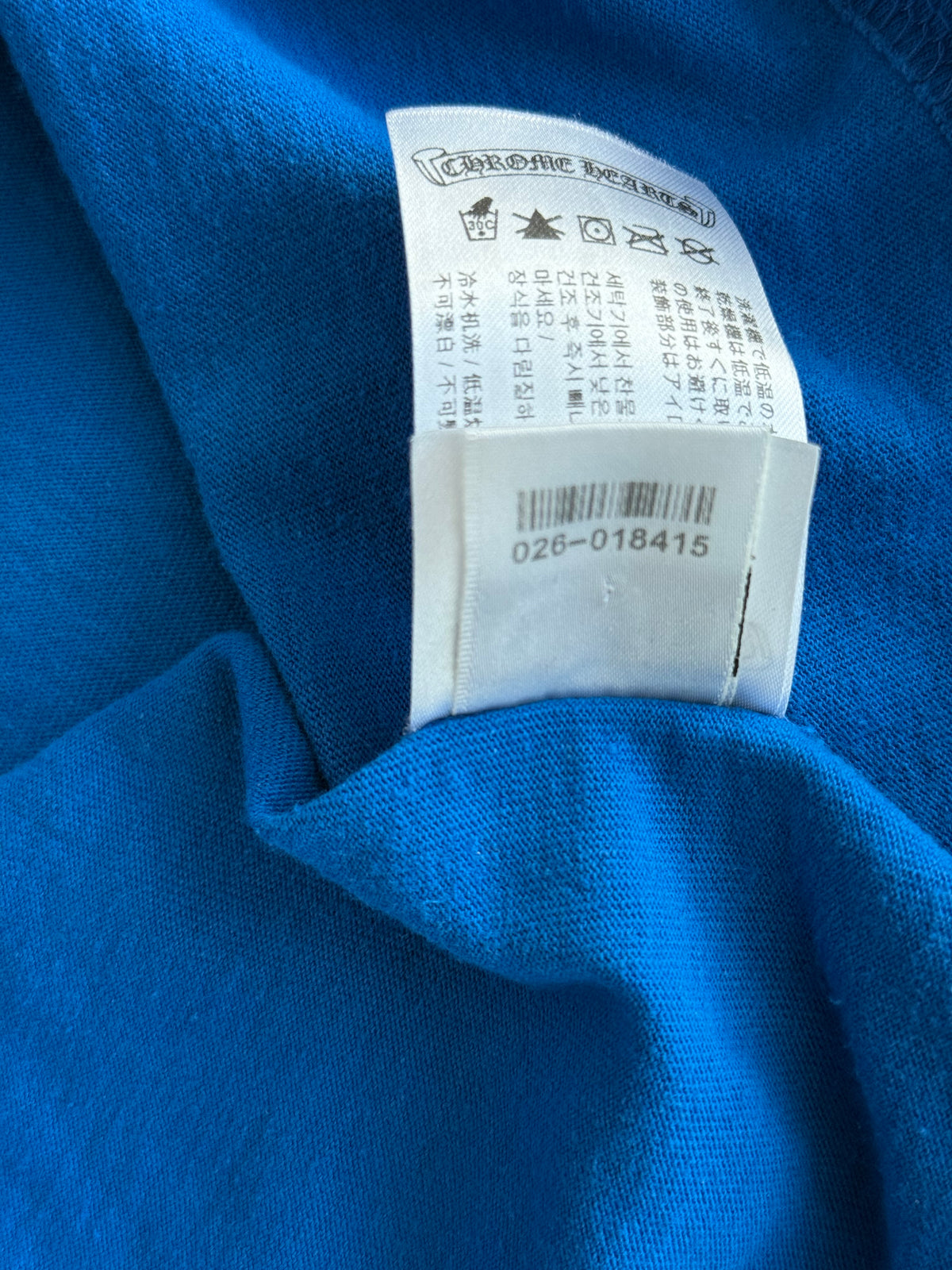 Chrome Hearts Matty Boy Blue Space T-Shirt