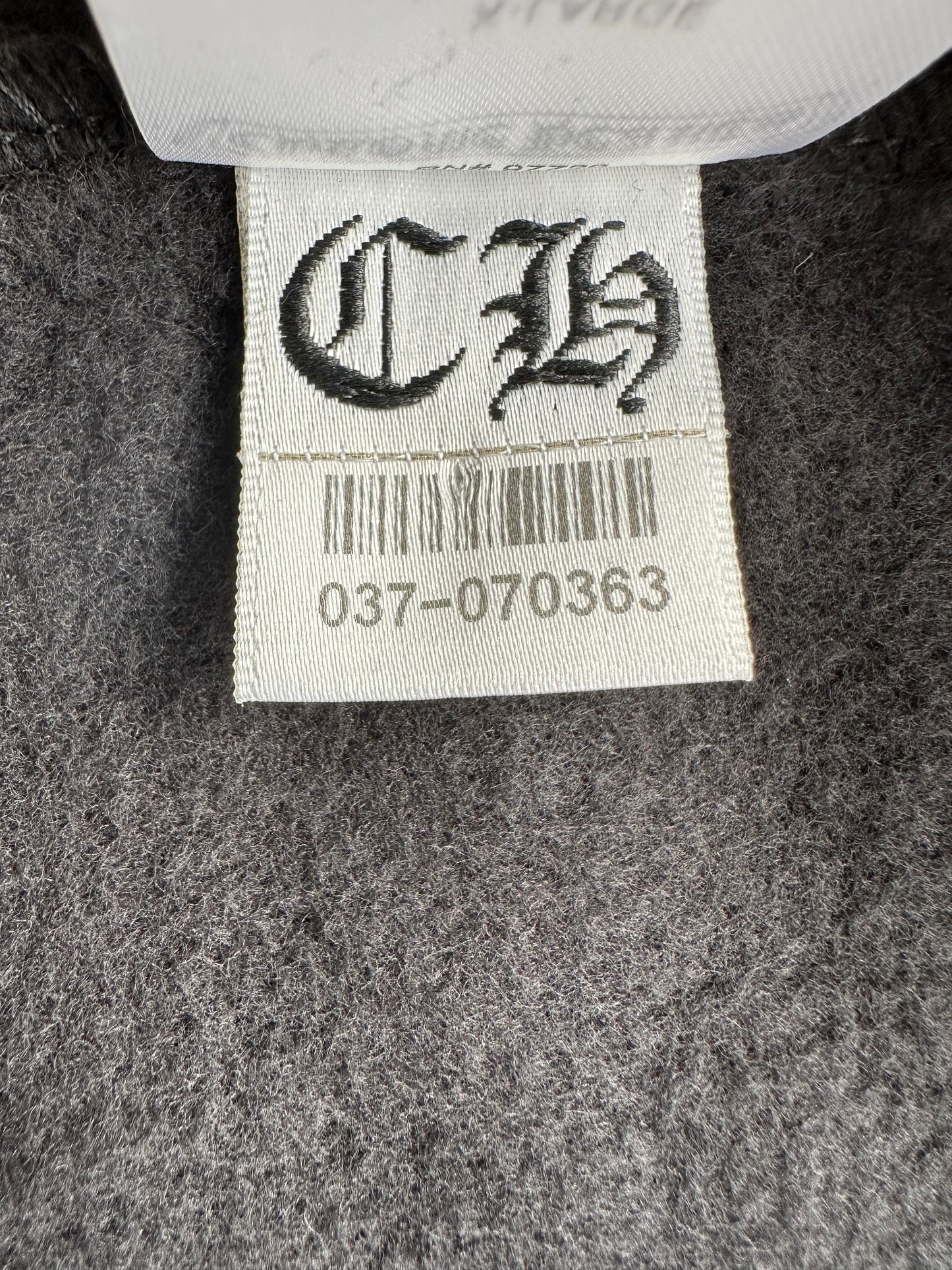 Chrome Hearts Black & White Miami Horseshoe Logo Hoodie