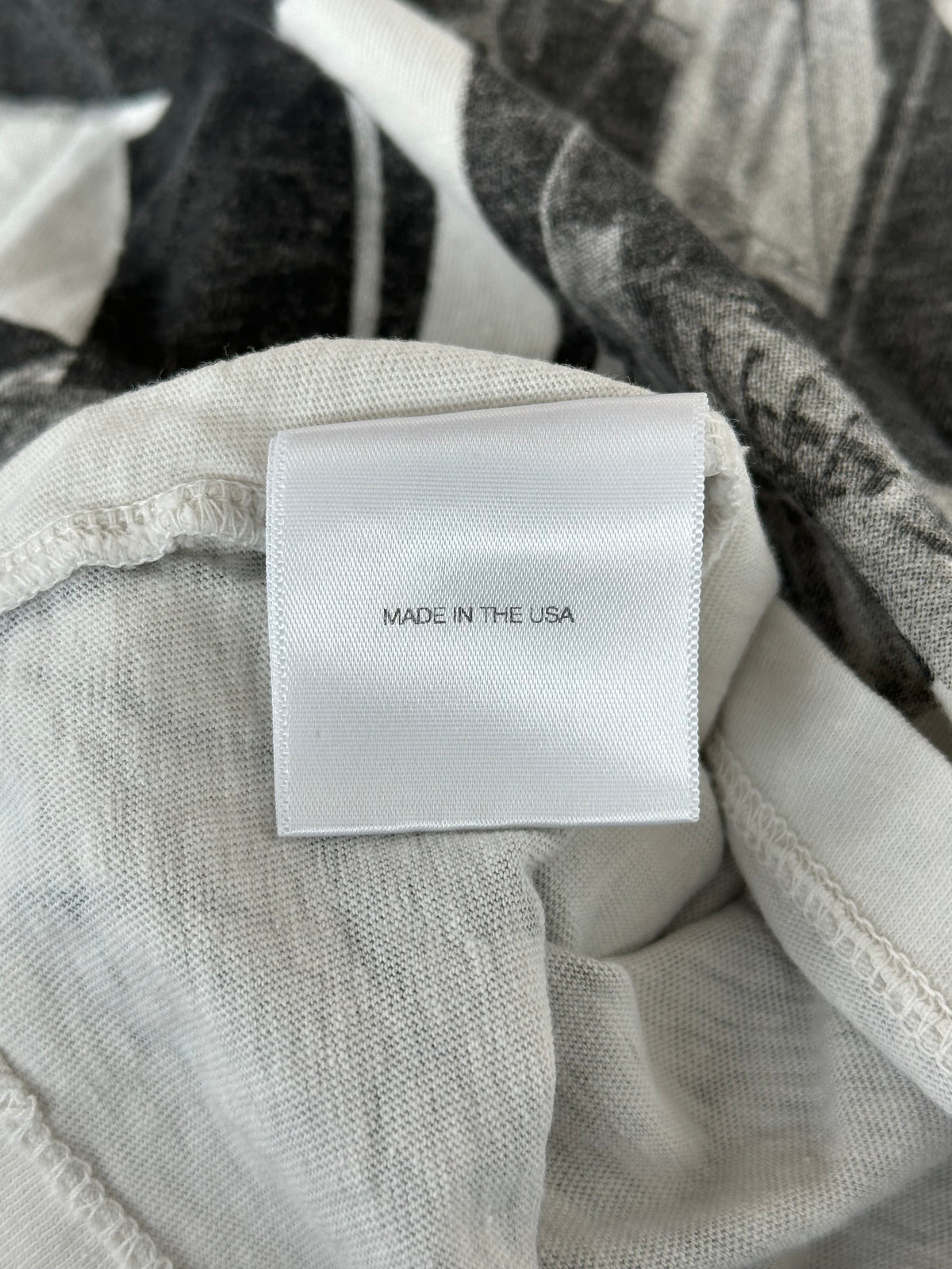 Enfants Riches Deprimes White & Black Destroyed Apartment T-Shirt