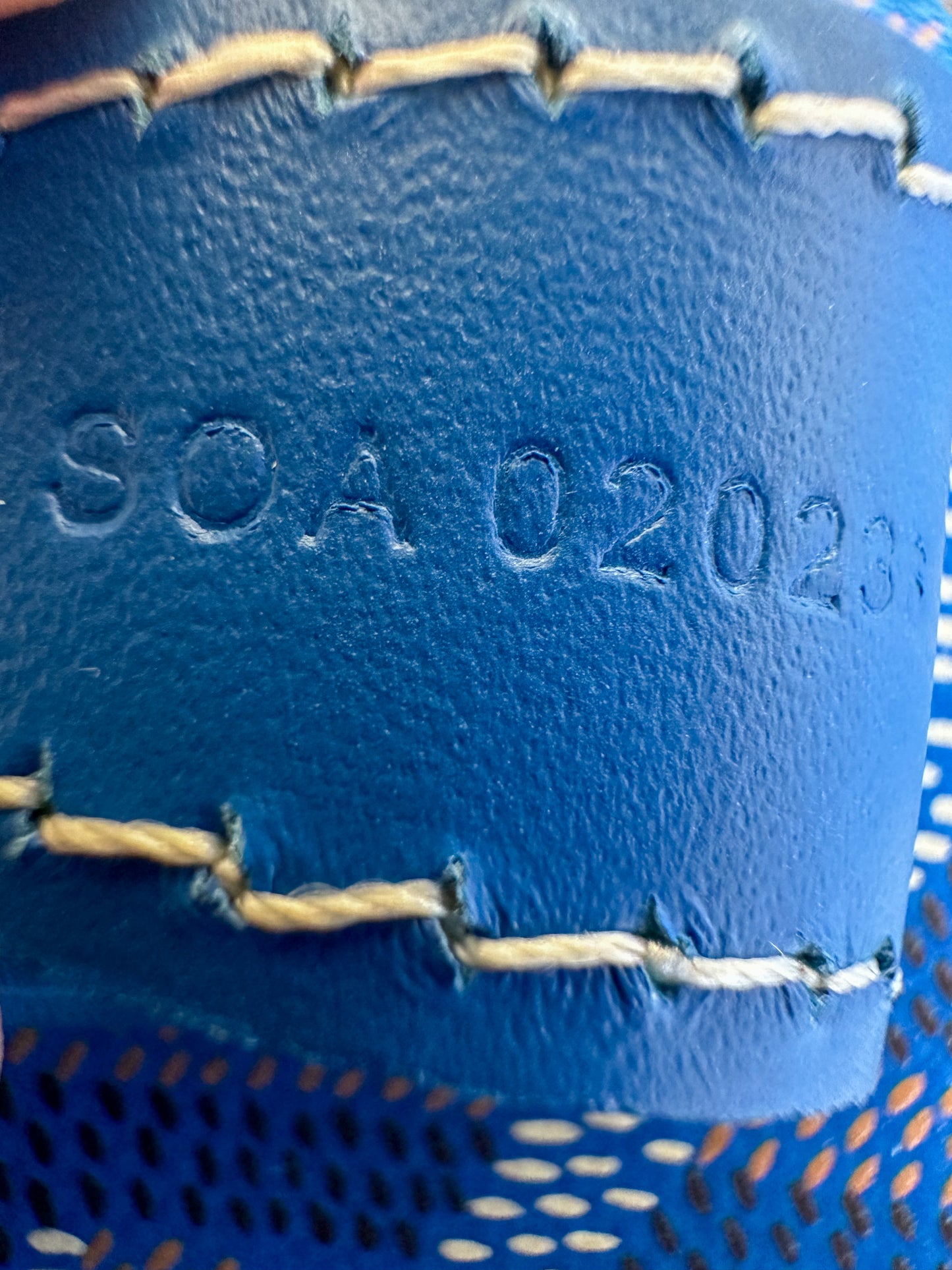 Goyard Blue Boston 50 Duffle Bag