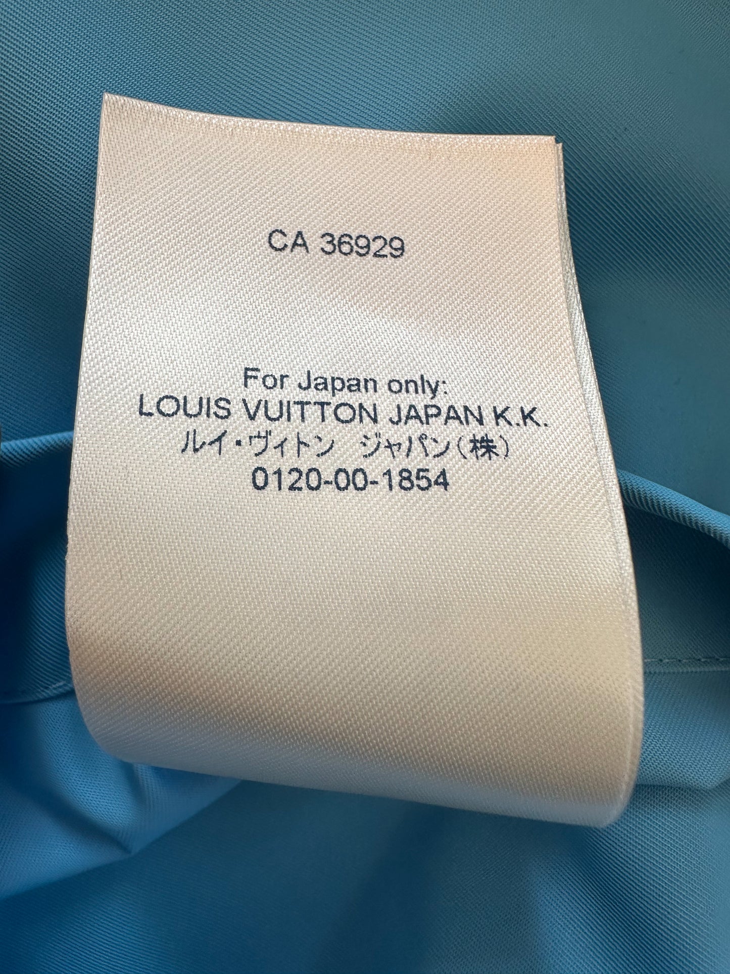 Louis Vuitton Blue Monogram Reversible Windbreaker