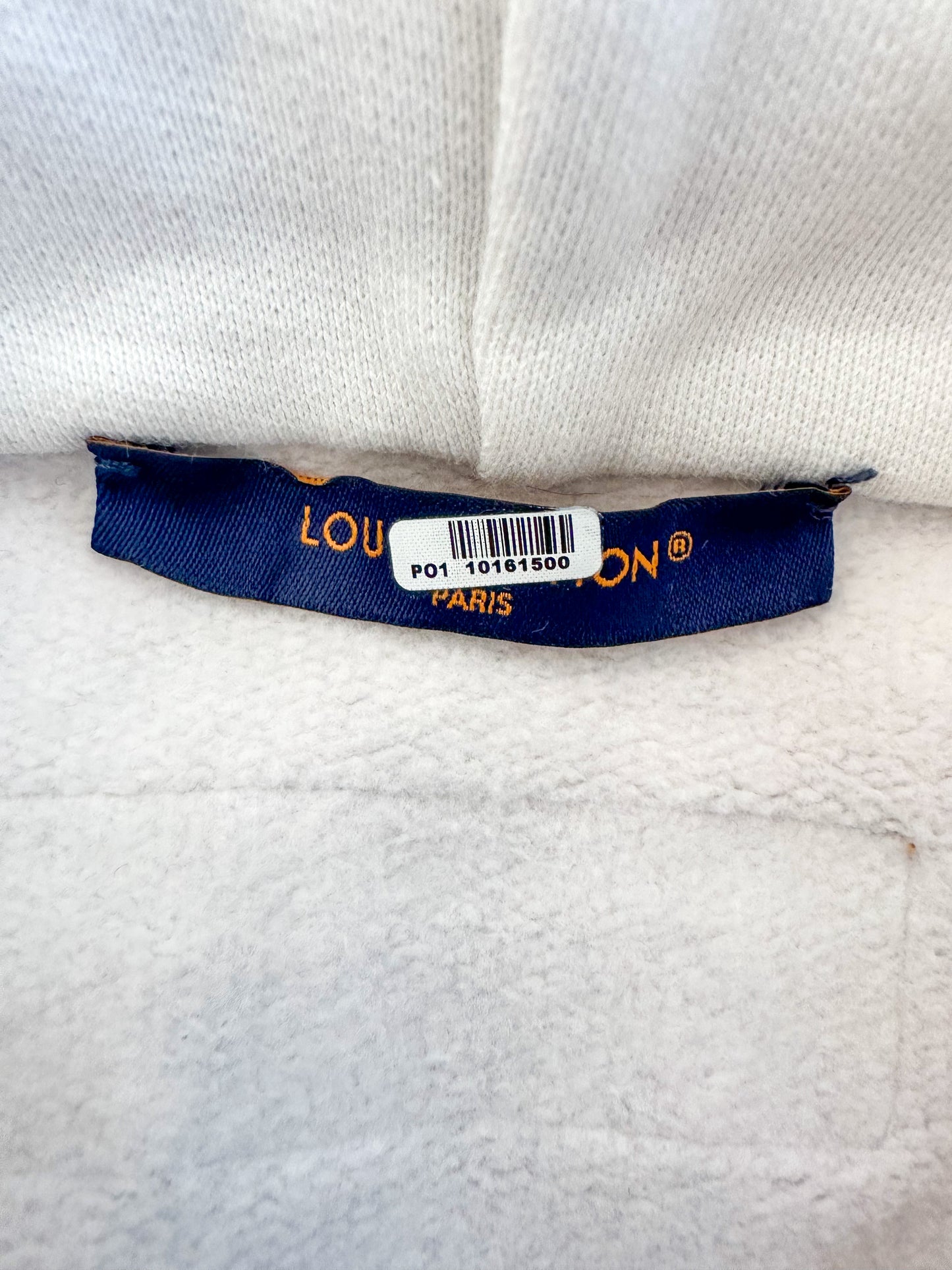 Louis Vuitton White Comic Monogram Hoodie