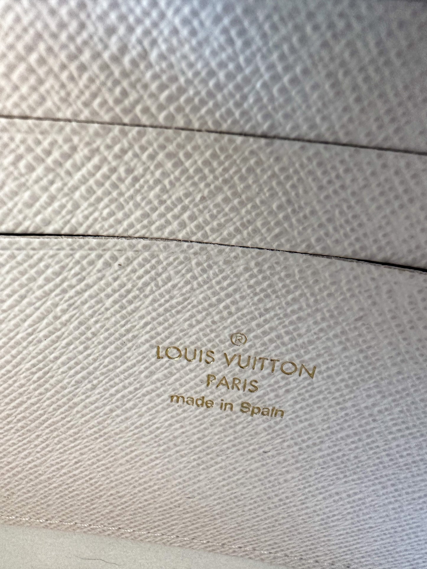 Louis Vuitton Orange Crafty Monogram Doublezip Pochette