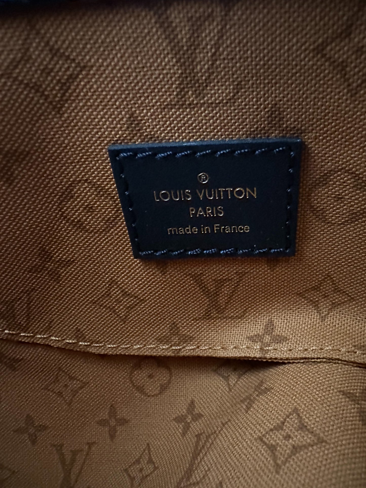 Louis Vuitton Orange Crafty Monogram Speedy 25