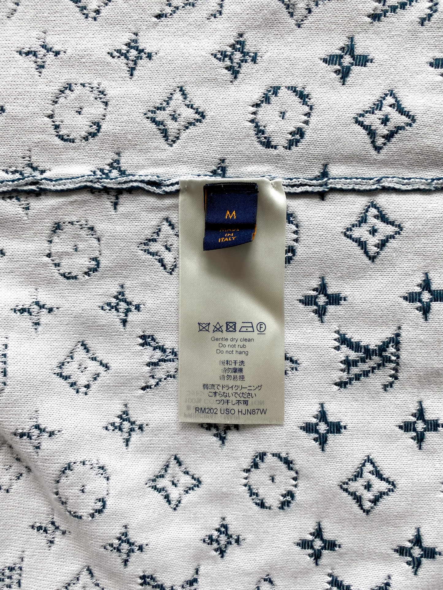 Louis Vuitton Turquoise Monogram Gradient Sweater