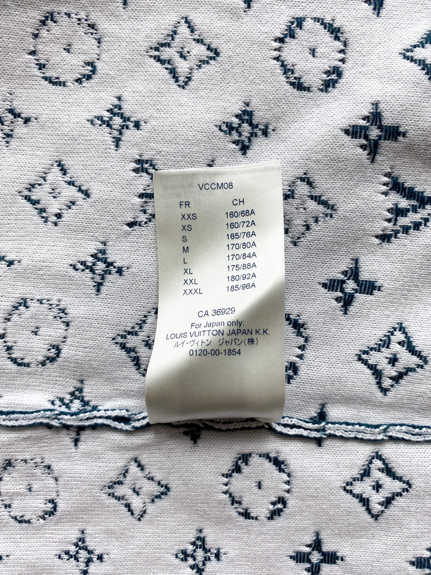 Louis Vuitton Turquoise Monogram Gradient Sweater