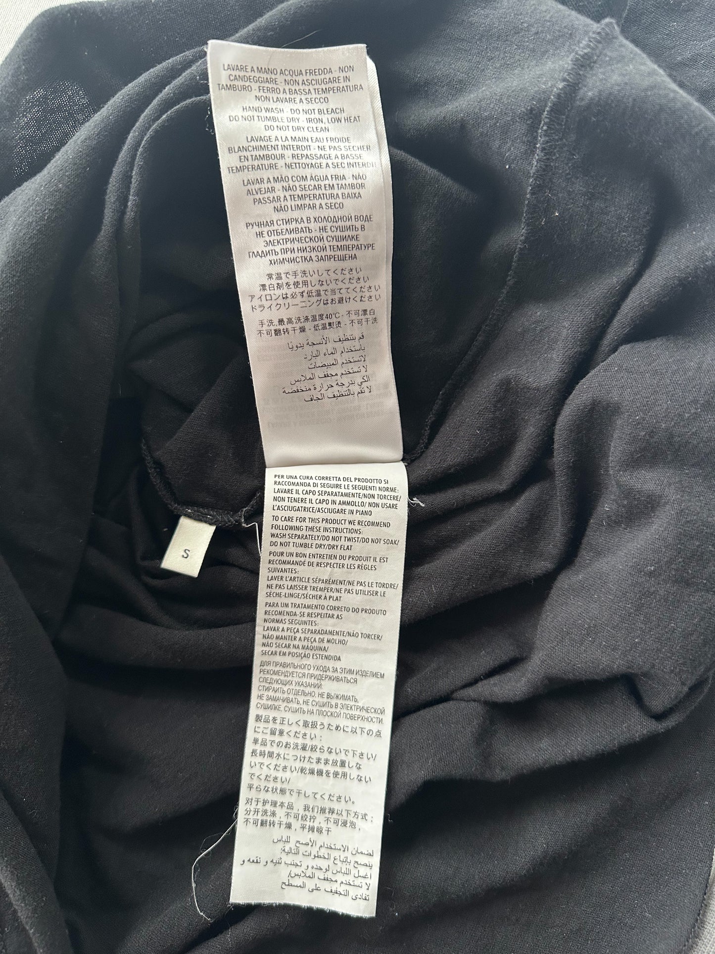 Gucci Black Belt Logo T-Shirt