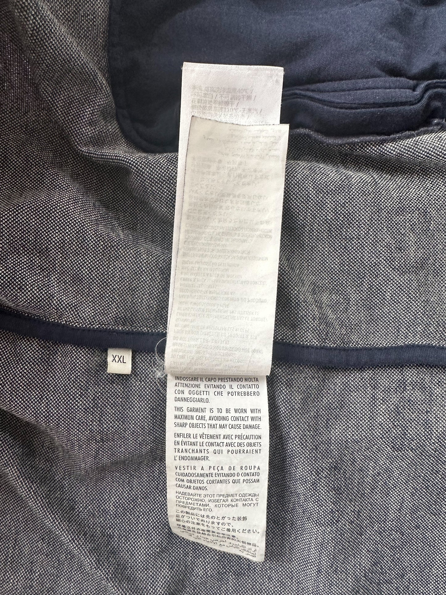 Gucci Navy & White GG Monogram Track Jacket