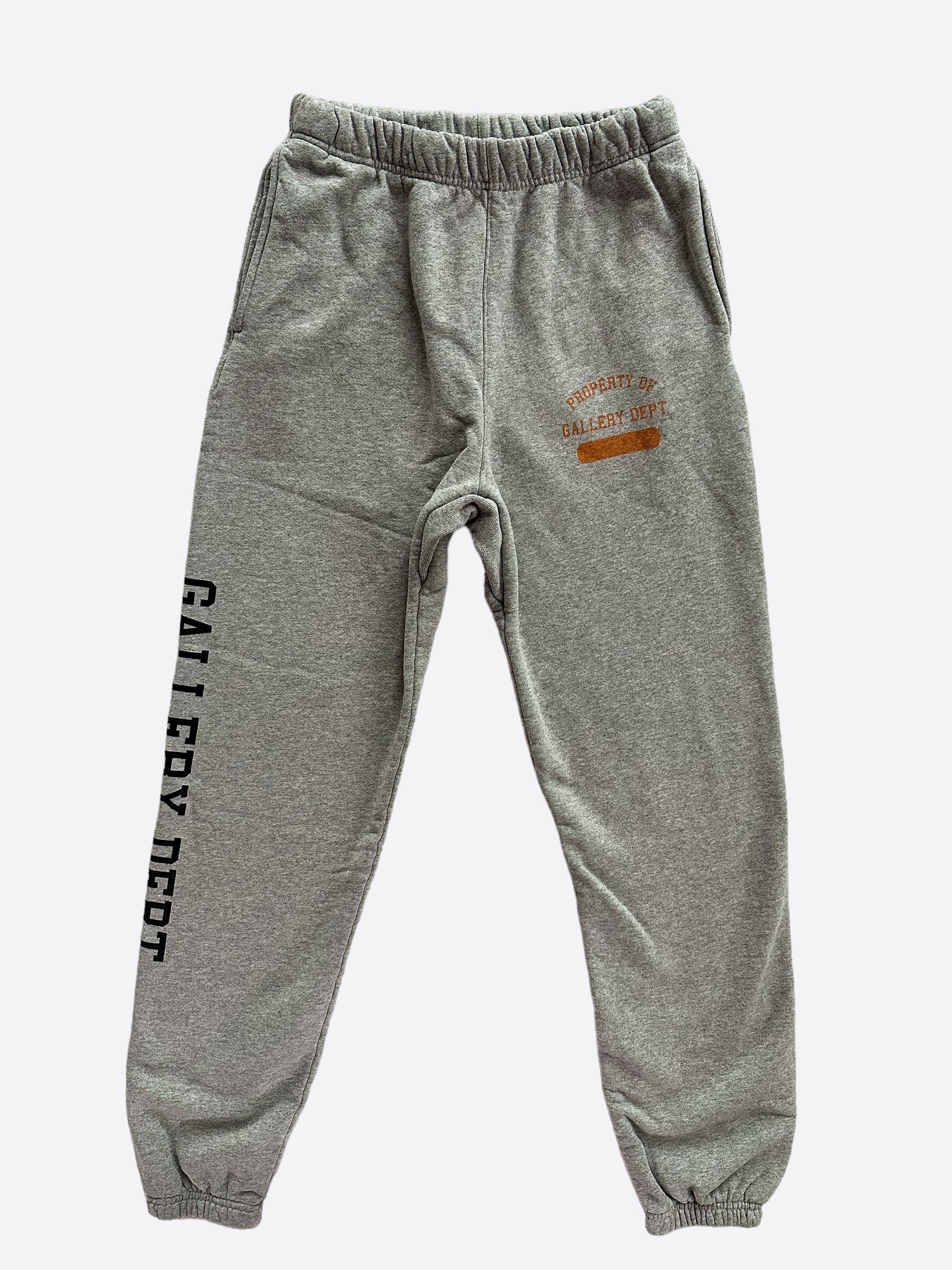 Gallery Dept Grey Property Of Gallery Dept Sweatpants – Savonches