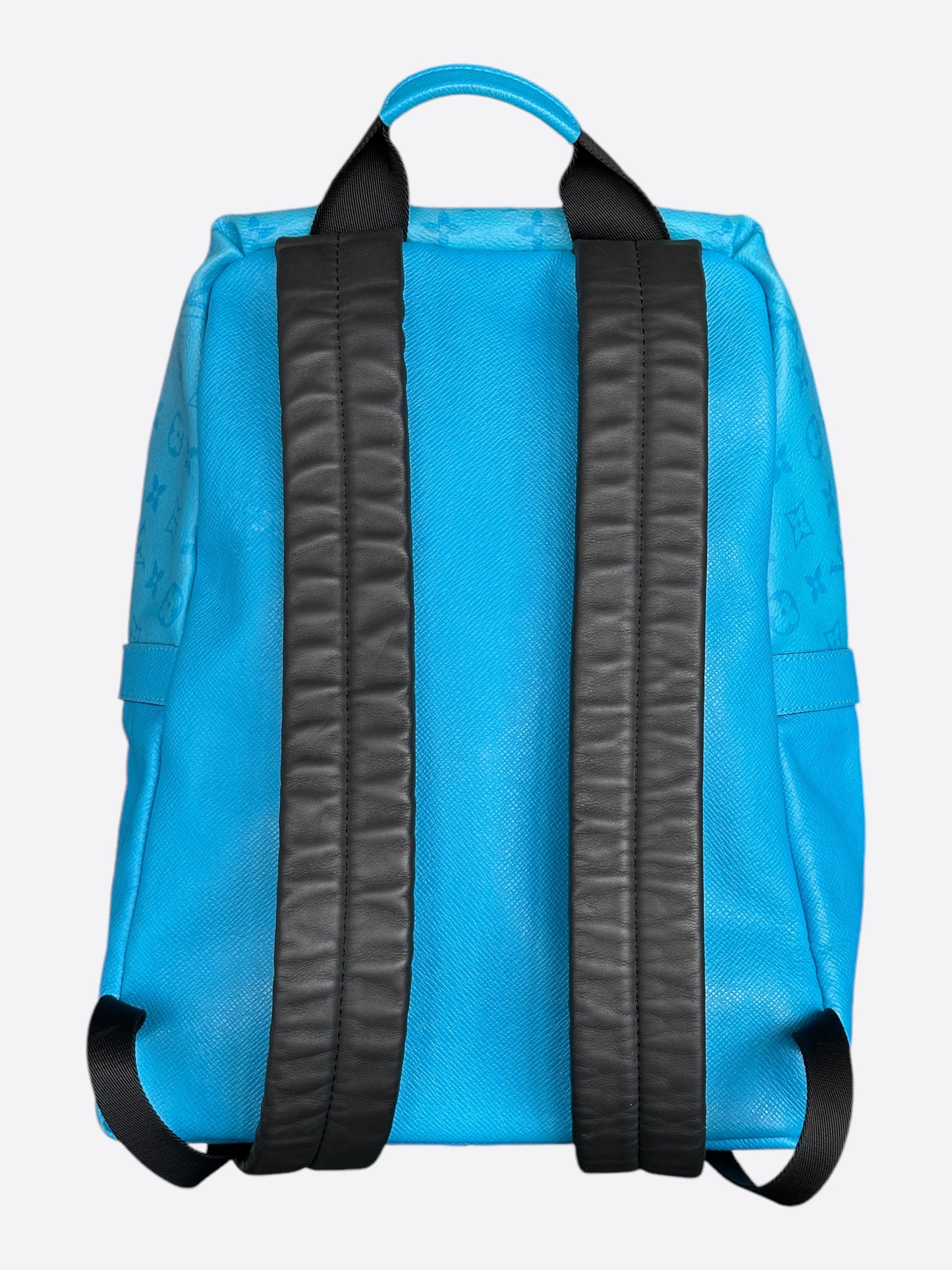 Louis Vuitton Blue Taigarama Monogram Discovery Backpack
