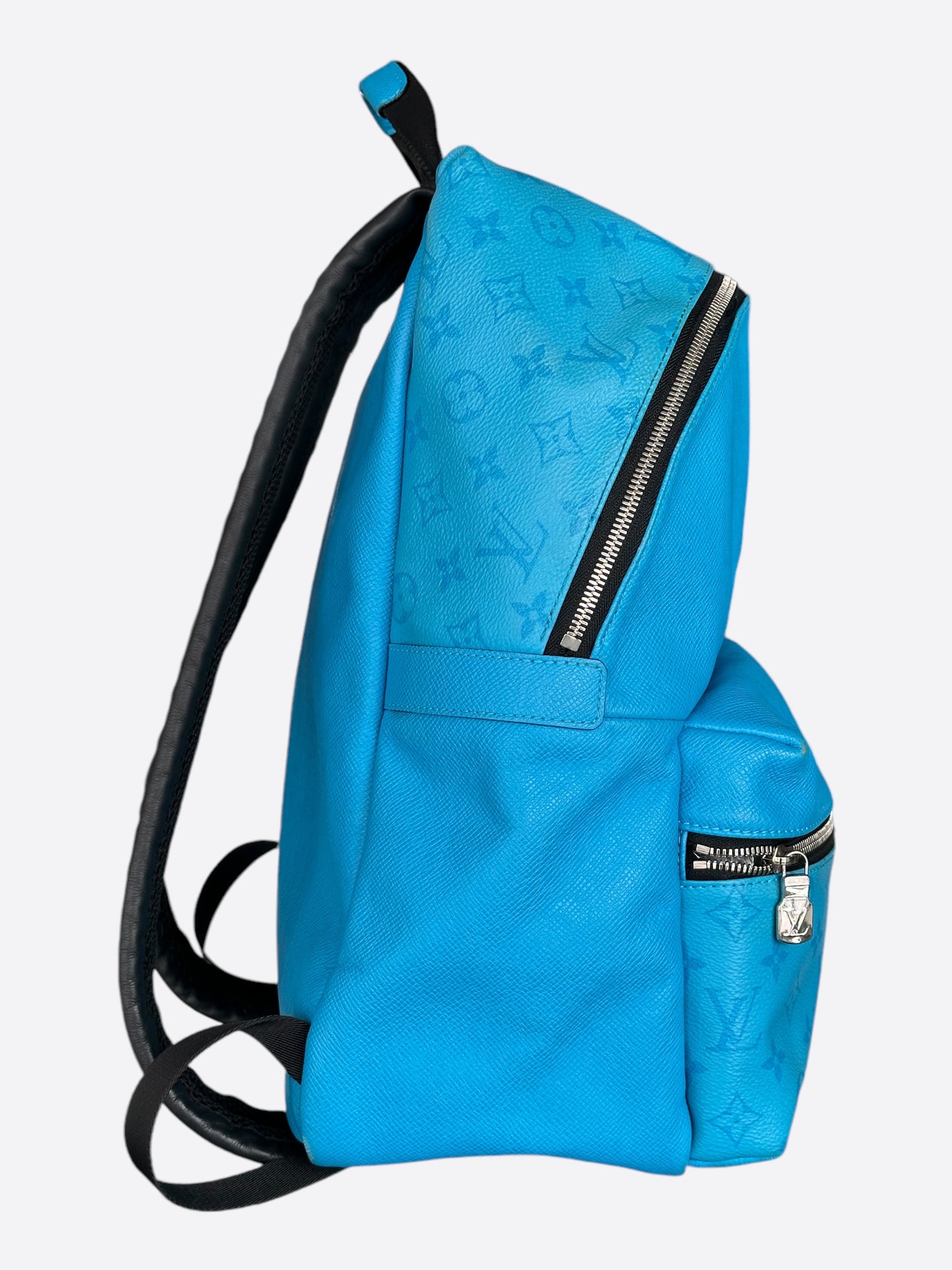 Louis Vuitton Blue Taigarama Monogram Discovery Backpack