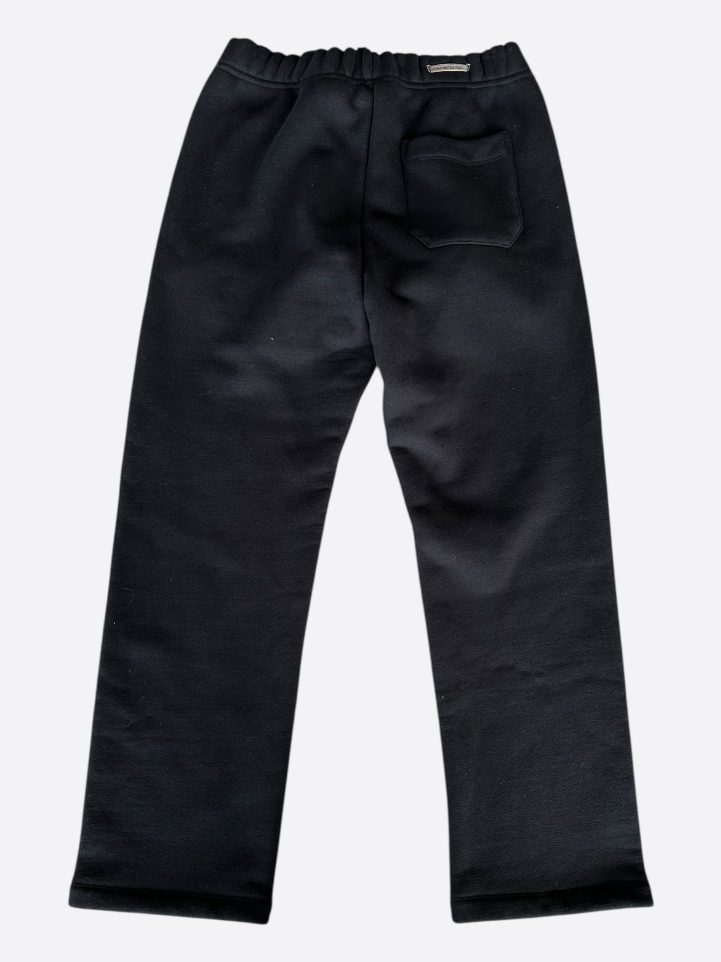 Chrome Hearts Black CH Logo Embroidered Sweatpants