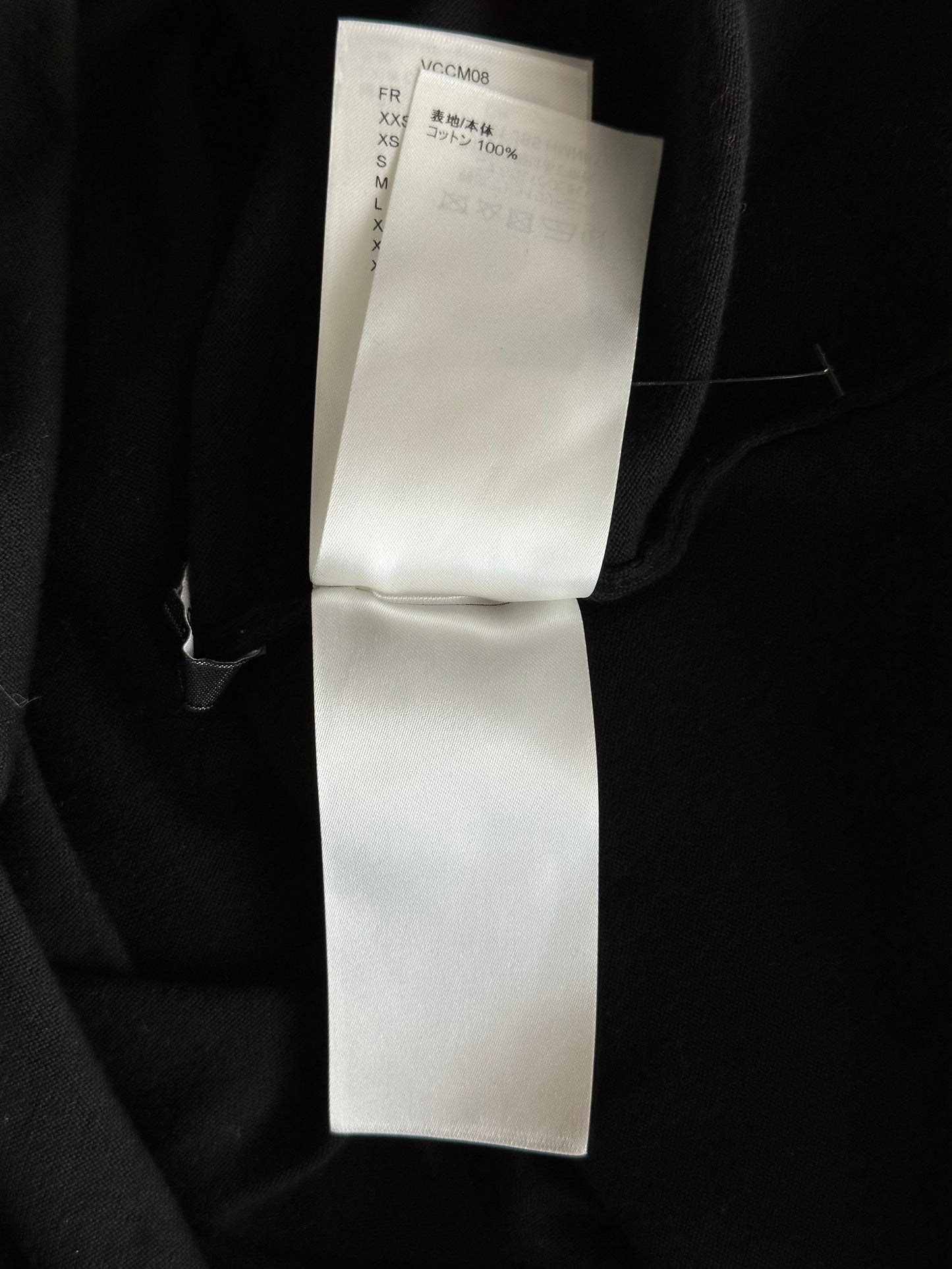 Louis Vuitton Black & White Vuitton Intarsia T-Shirt