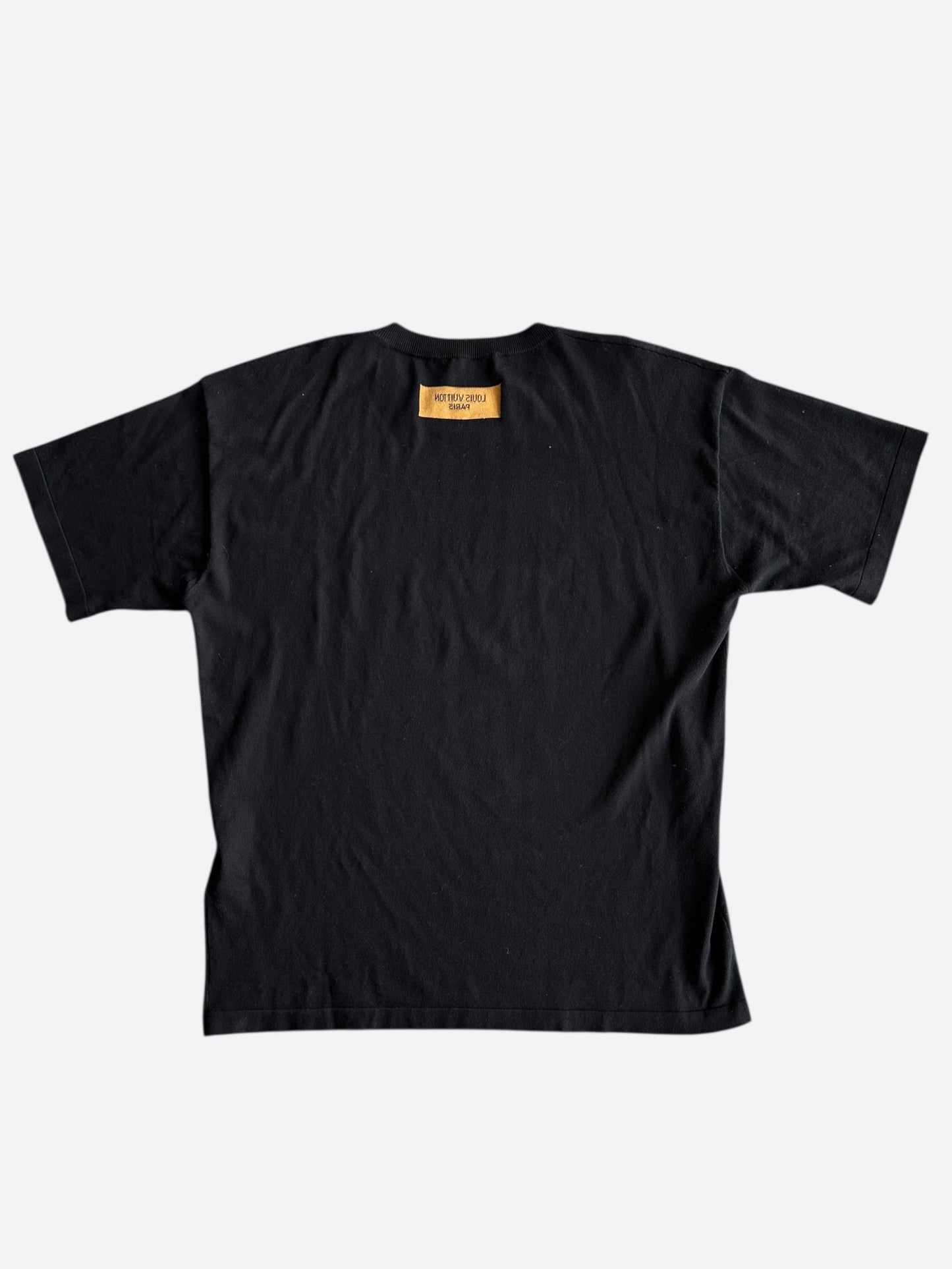 Louis Vuitton Black & White Vuitton Intarsia T-Shirt