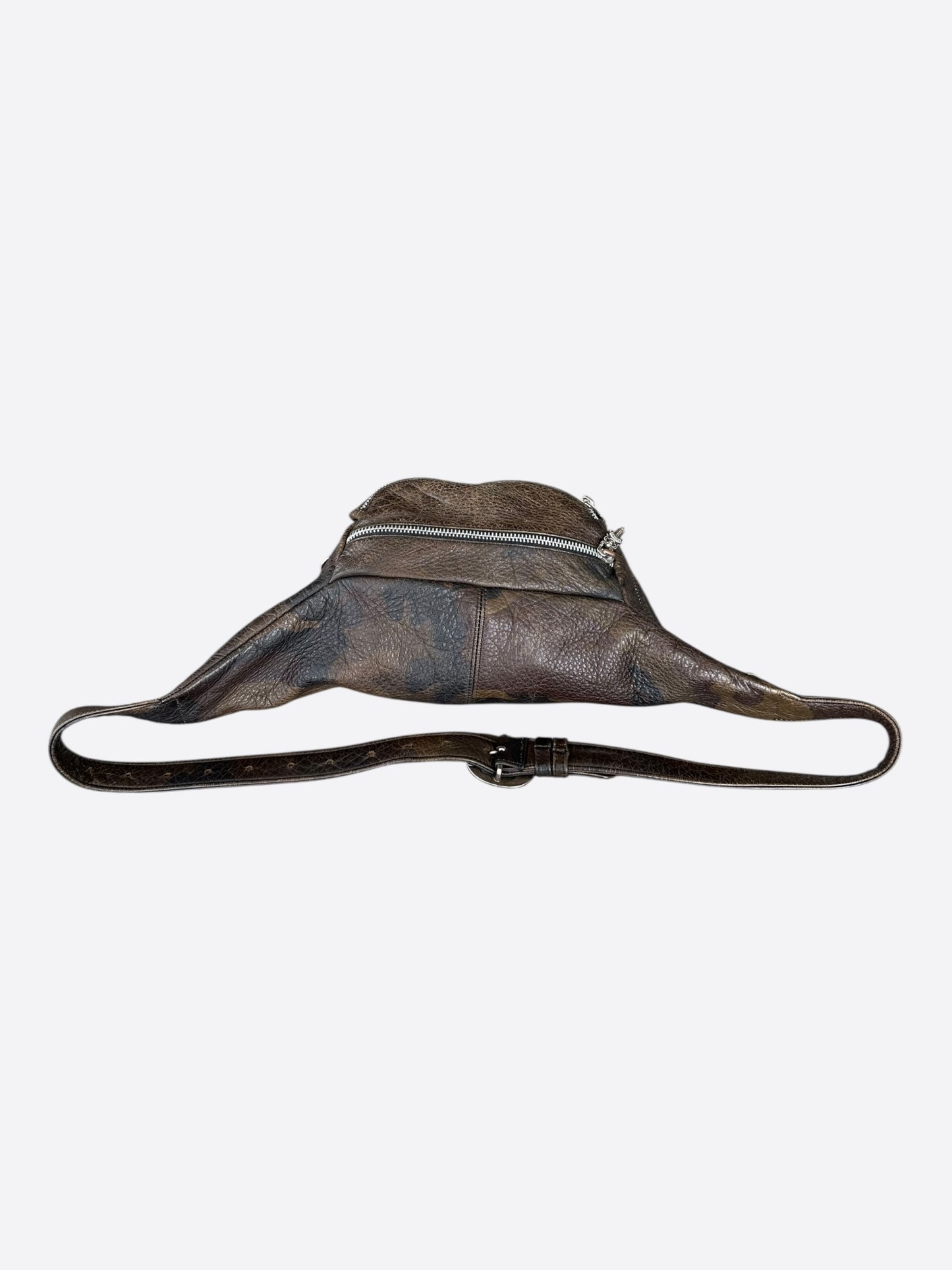 Chrome Hearts Green Camouflage Leather Snat Pack