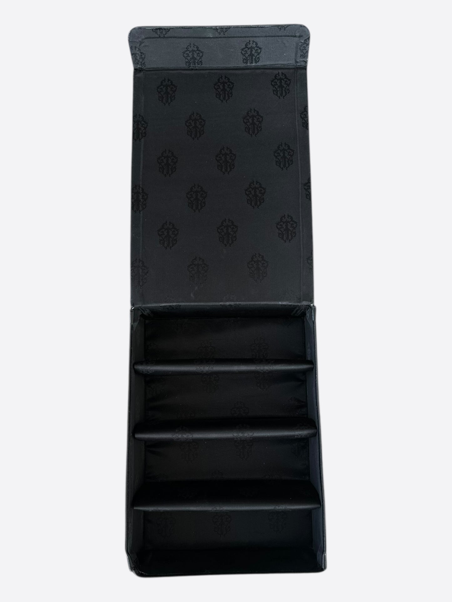 Chrome Hearts Black Leather Sunglasses Case