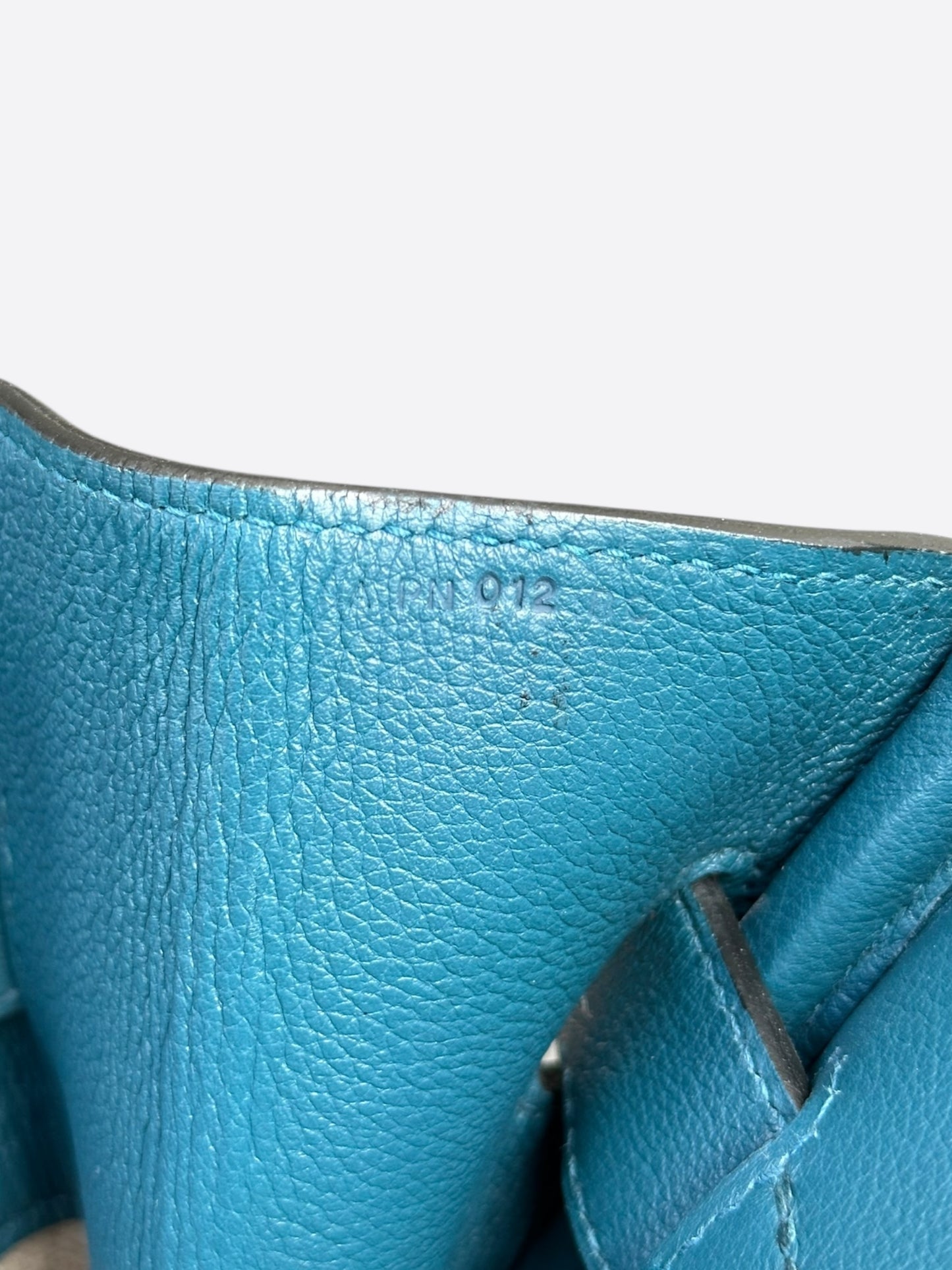 Hermes Blue Canvas & Togo HAC Birkin 50