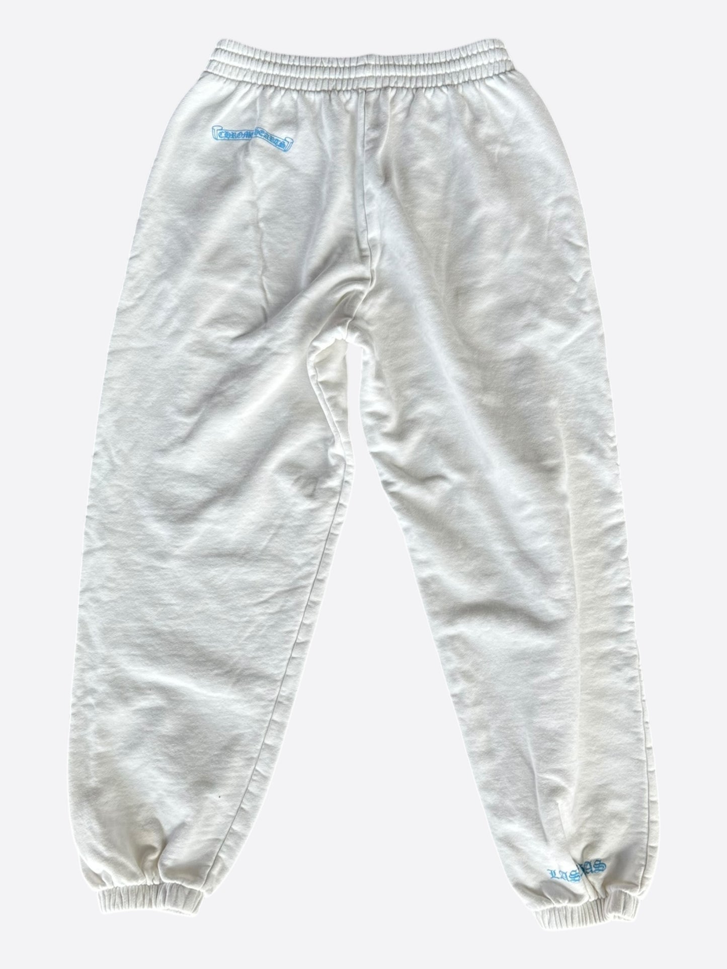 Chrome Hearts White & Blue Las Vegas Dice Sweatpants
