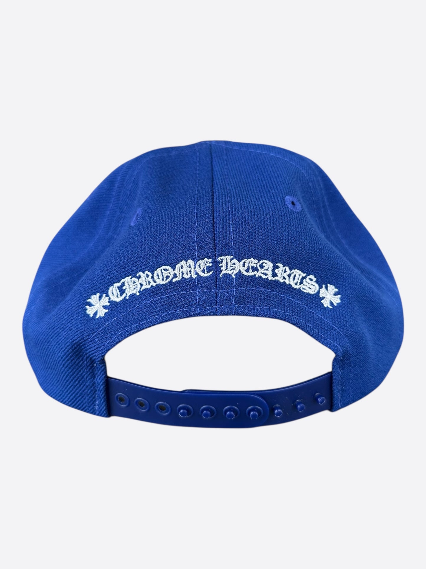 Chrome Hearts Blue & White CH Logo Hat