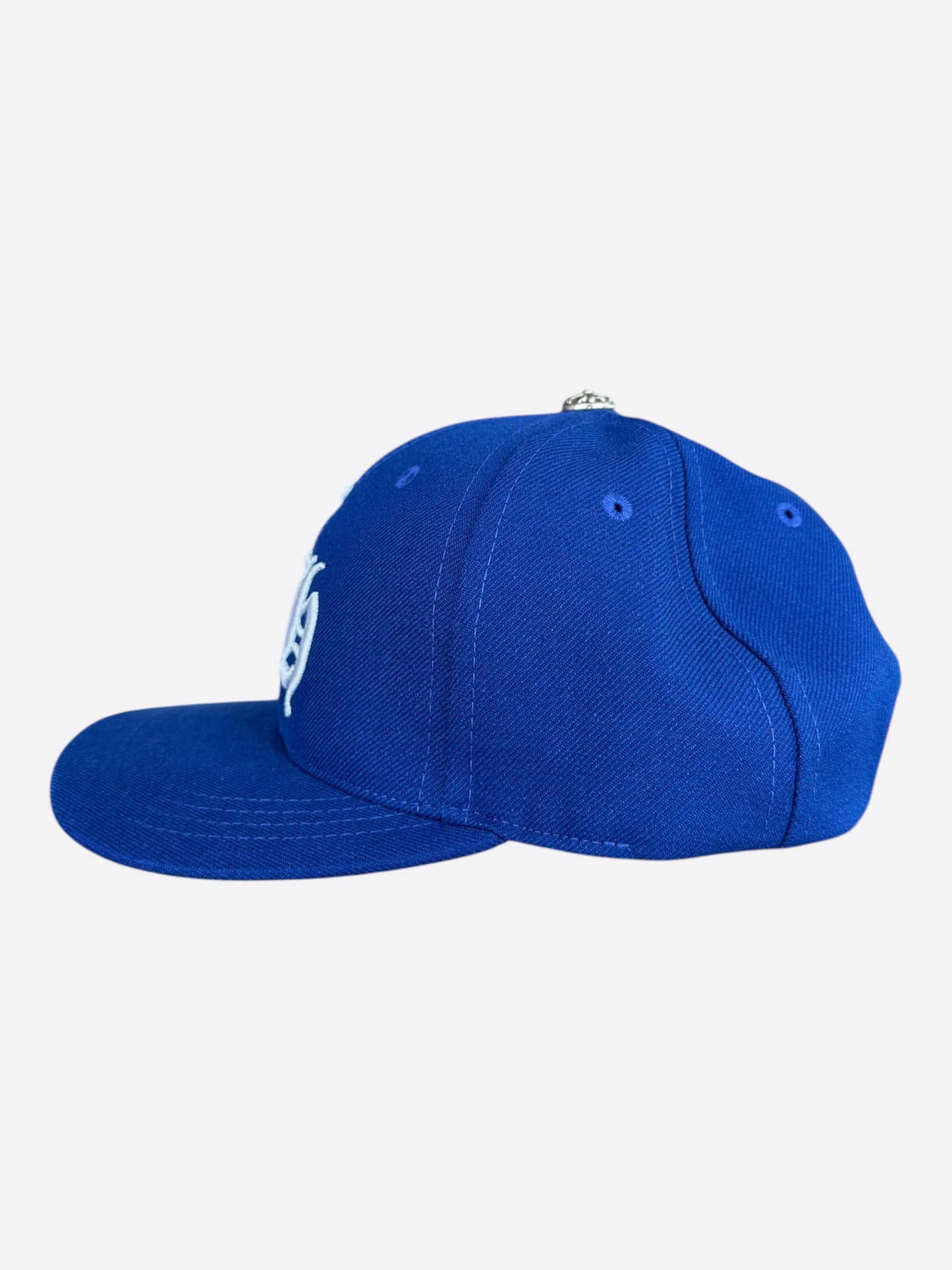 Chrome Hearts Blue & White CH Logo Hat