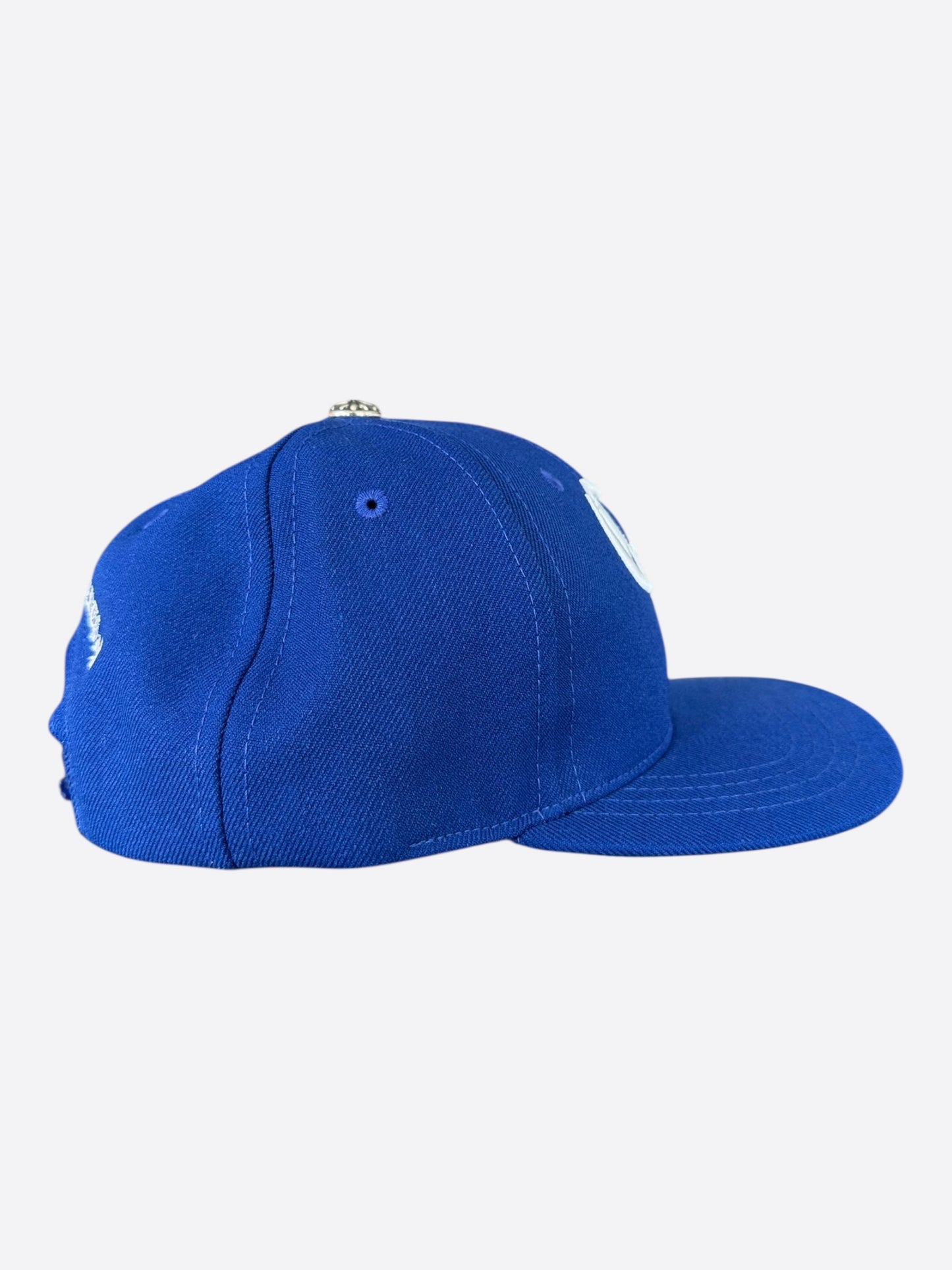 Chrome Hearts Blue & White CH Logo Hat