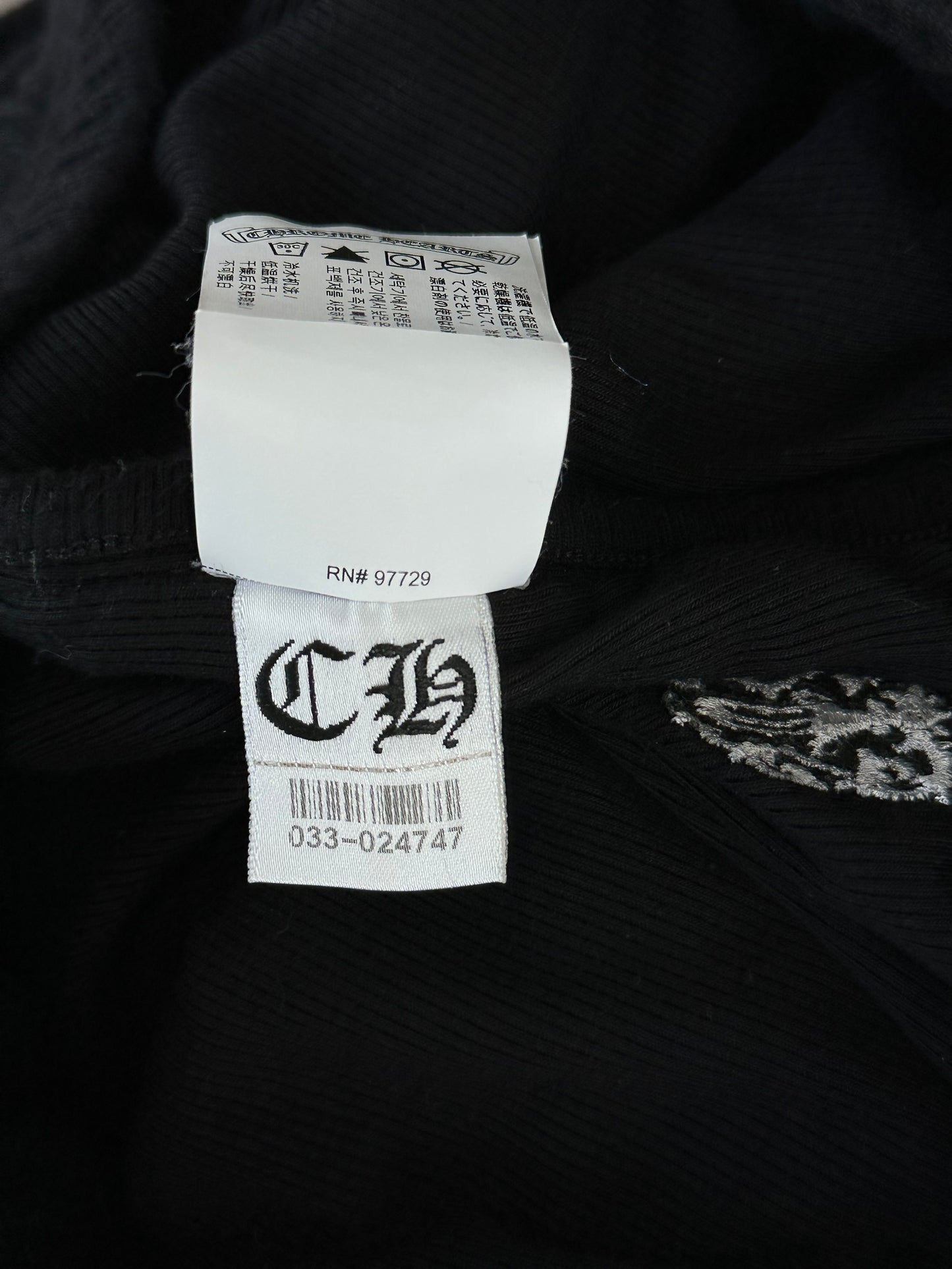 Chrome Hearts Black & White Dagger Women's Shorts