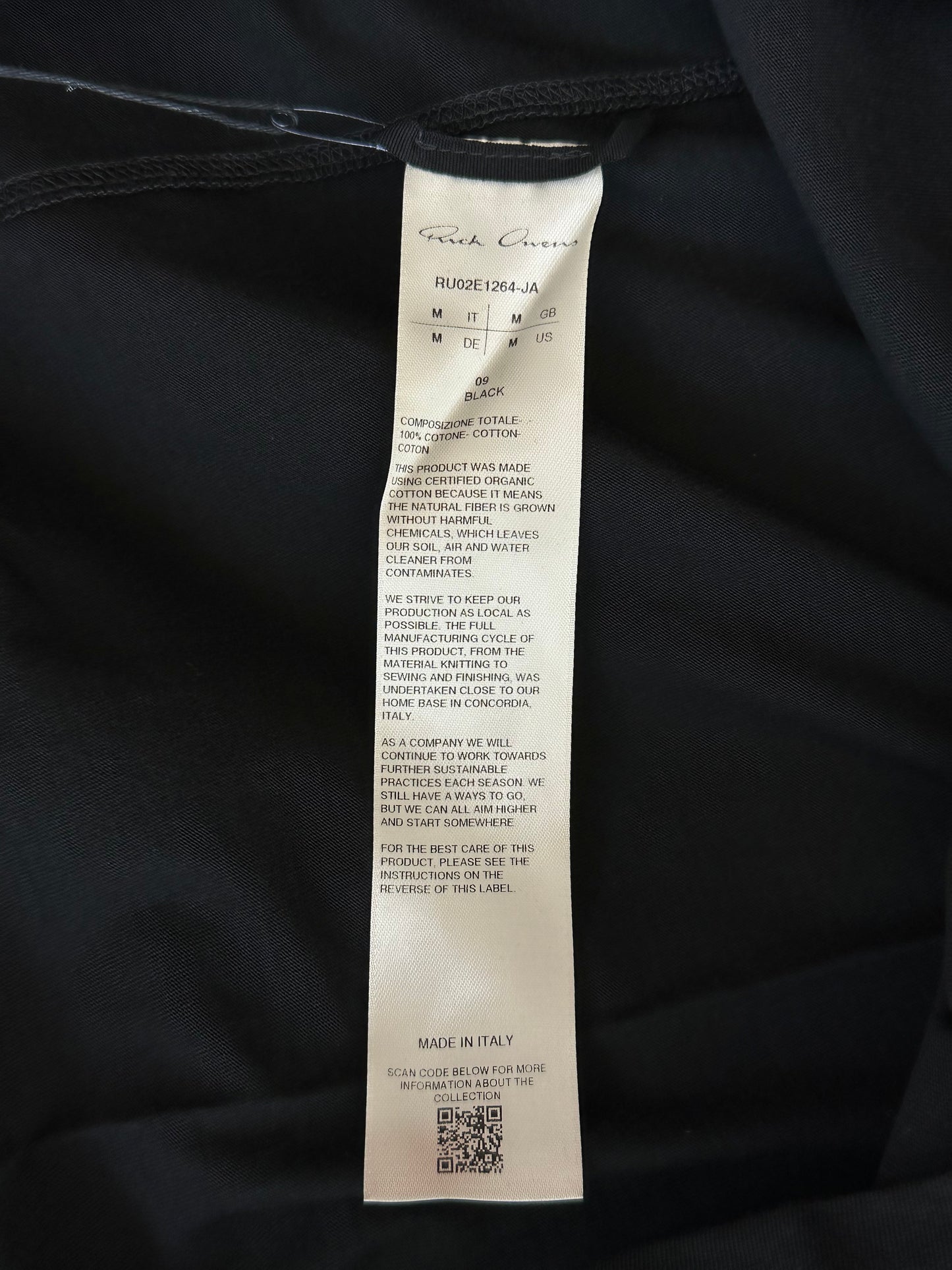 Rick Owens Black Level T-Shirt