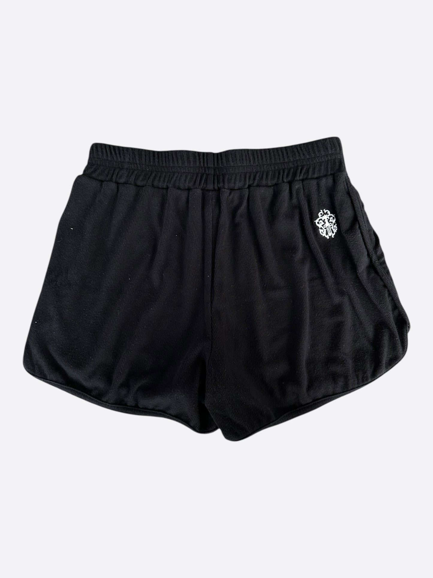 Chrome Hearts Black & White Dagger Women's Shorts