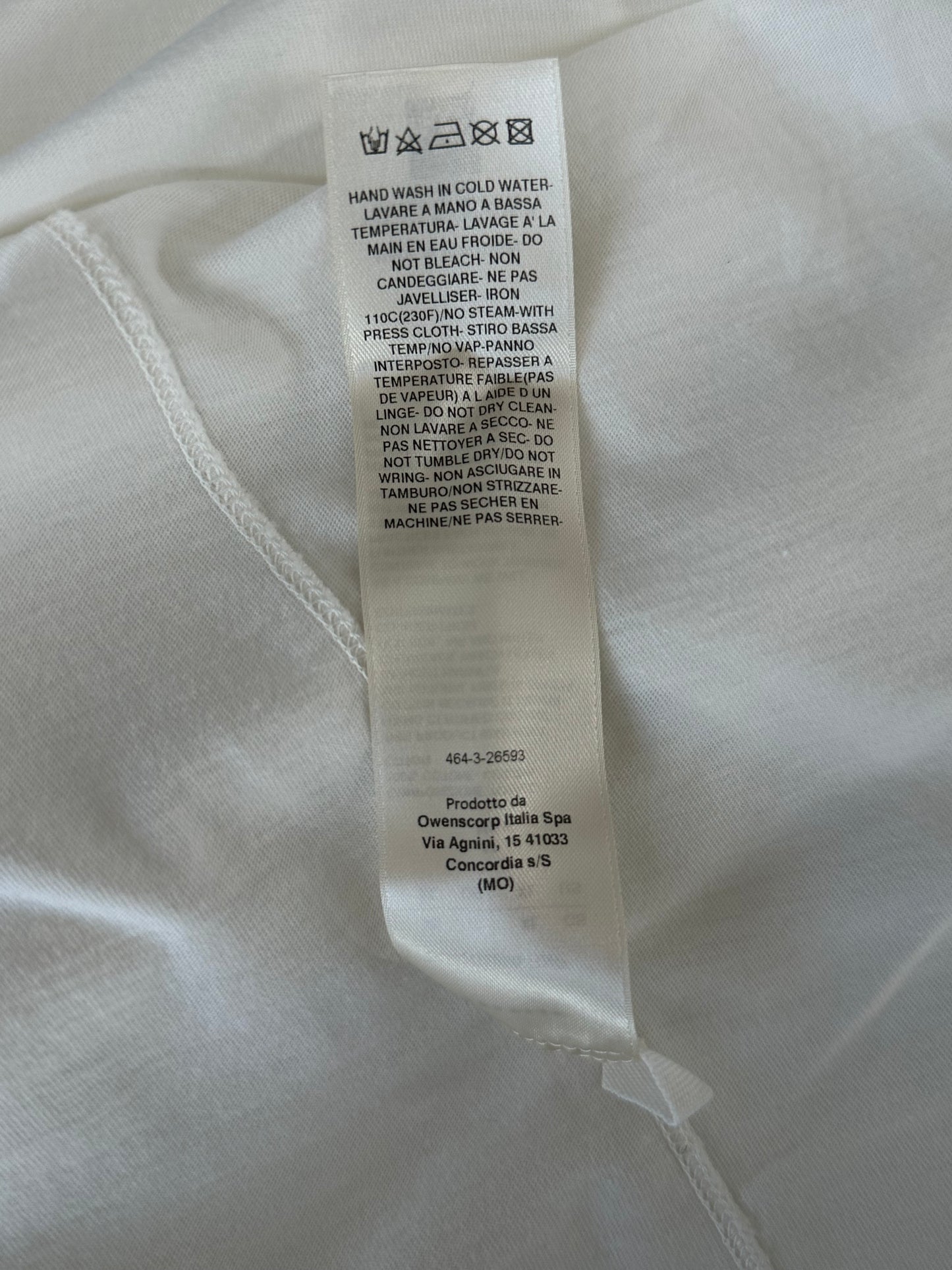 Rick Owens White Level T-Shirt