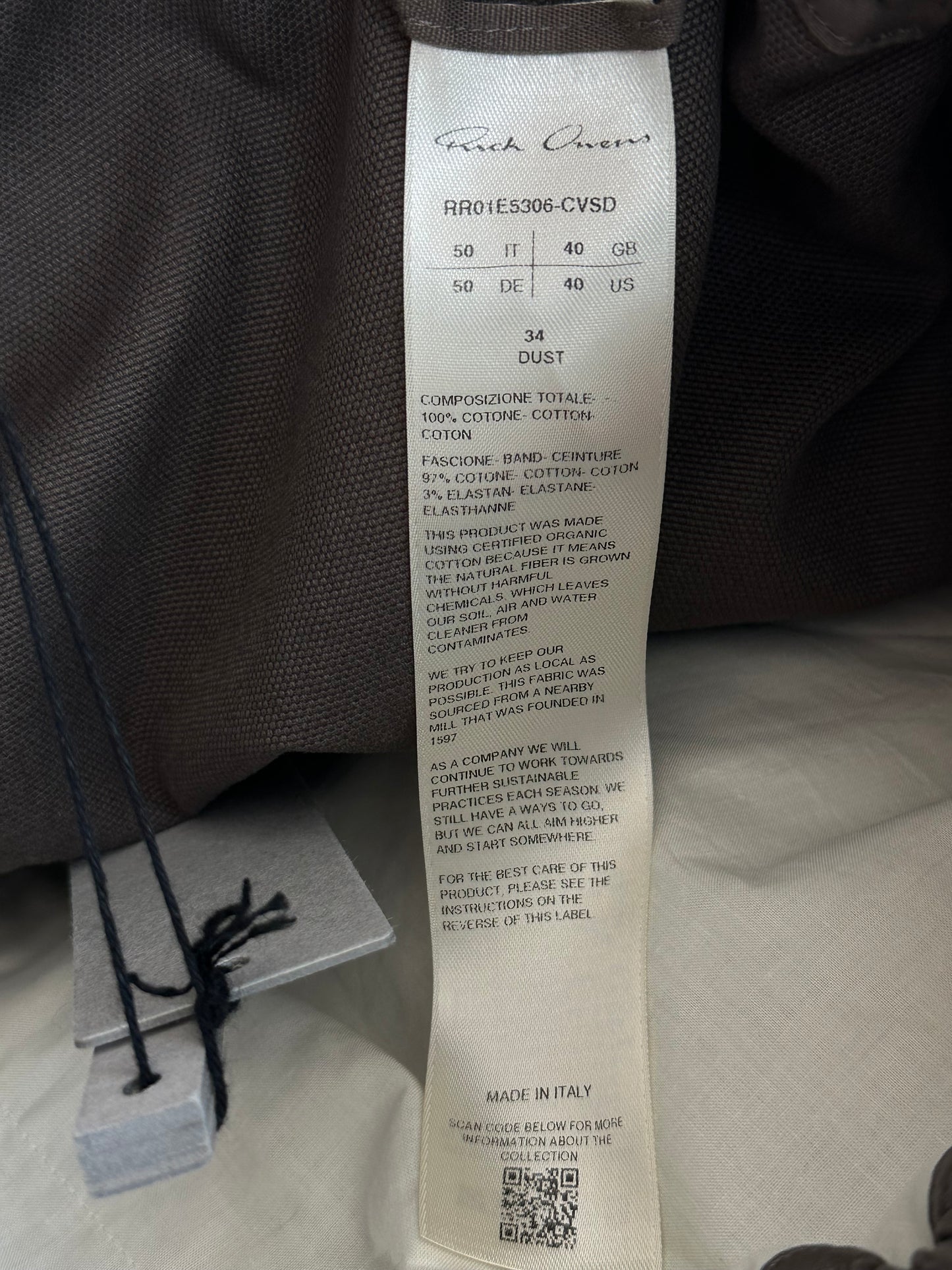 Rick Owens Dust Boxer Shorts