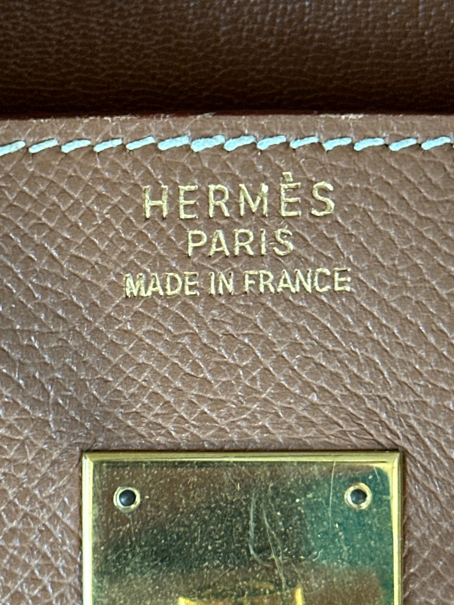 Hermes Gold Epsom Birkin 30