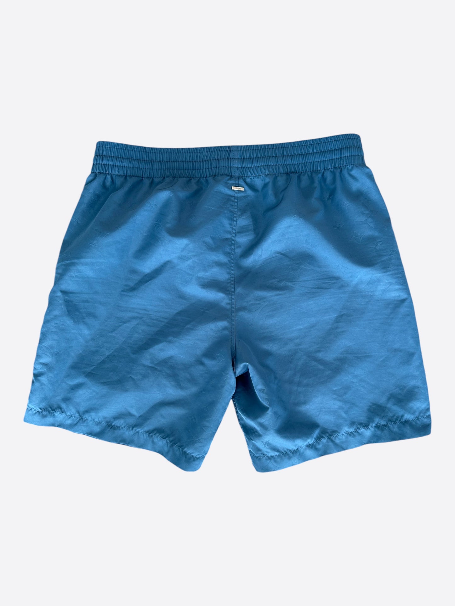 Louis Vuitton Blue Monogram Swim Shorts