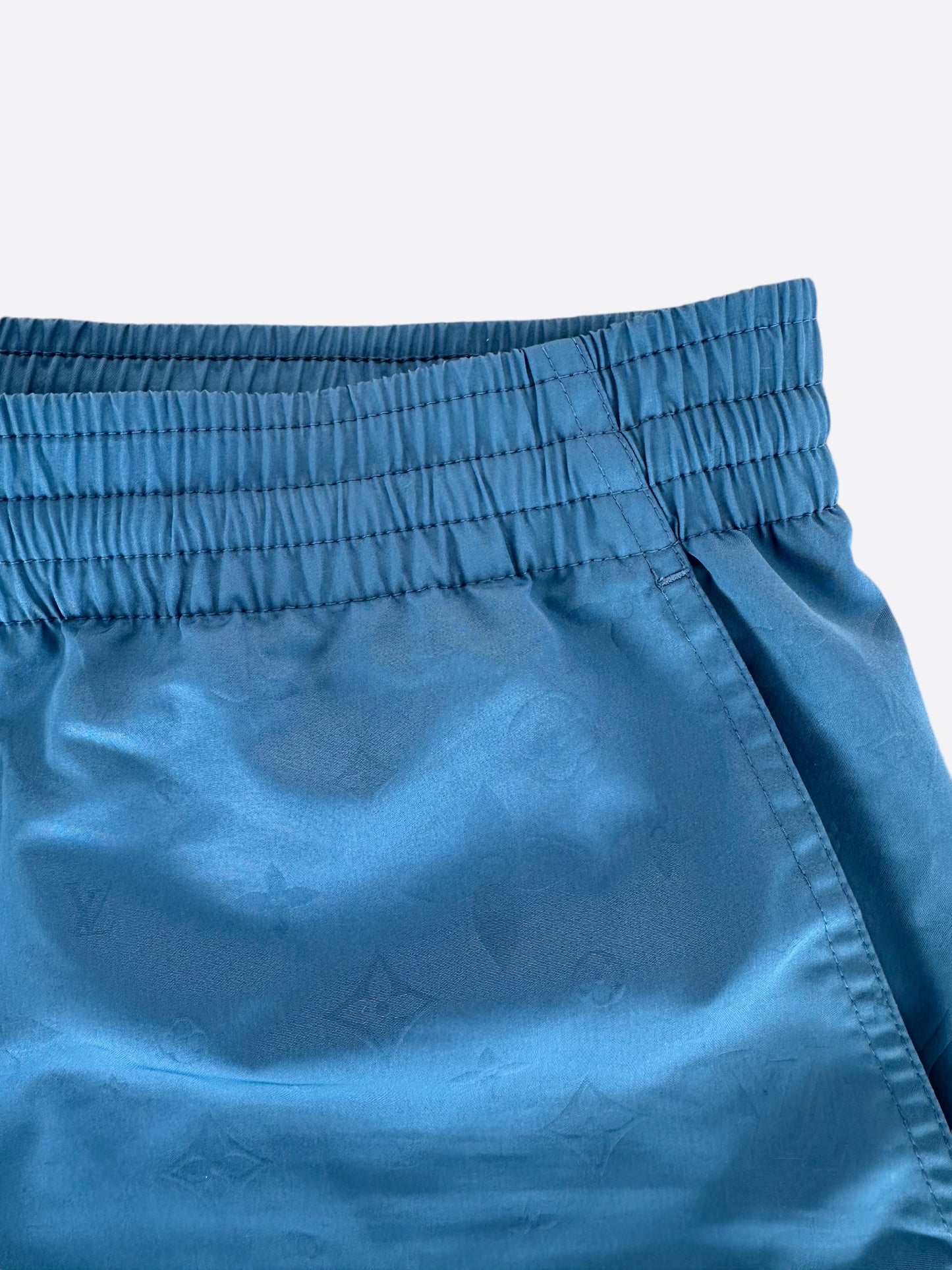 Louis Vuitton Blue Monogram Swim Shorts