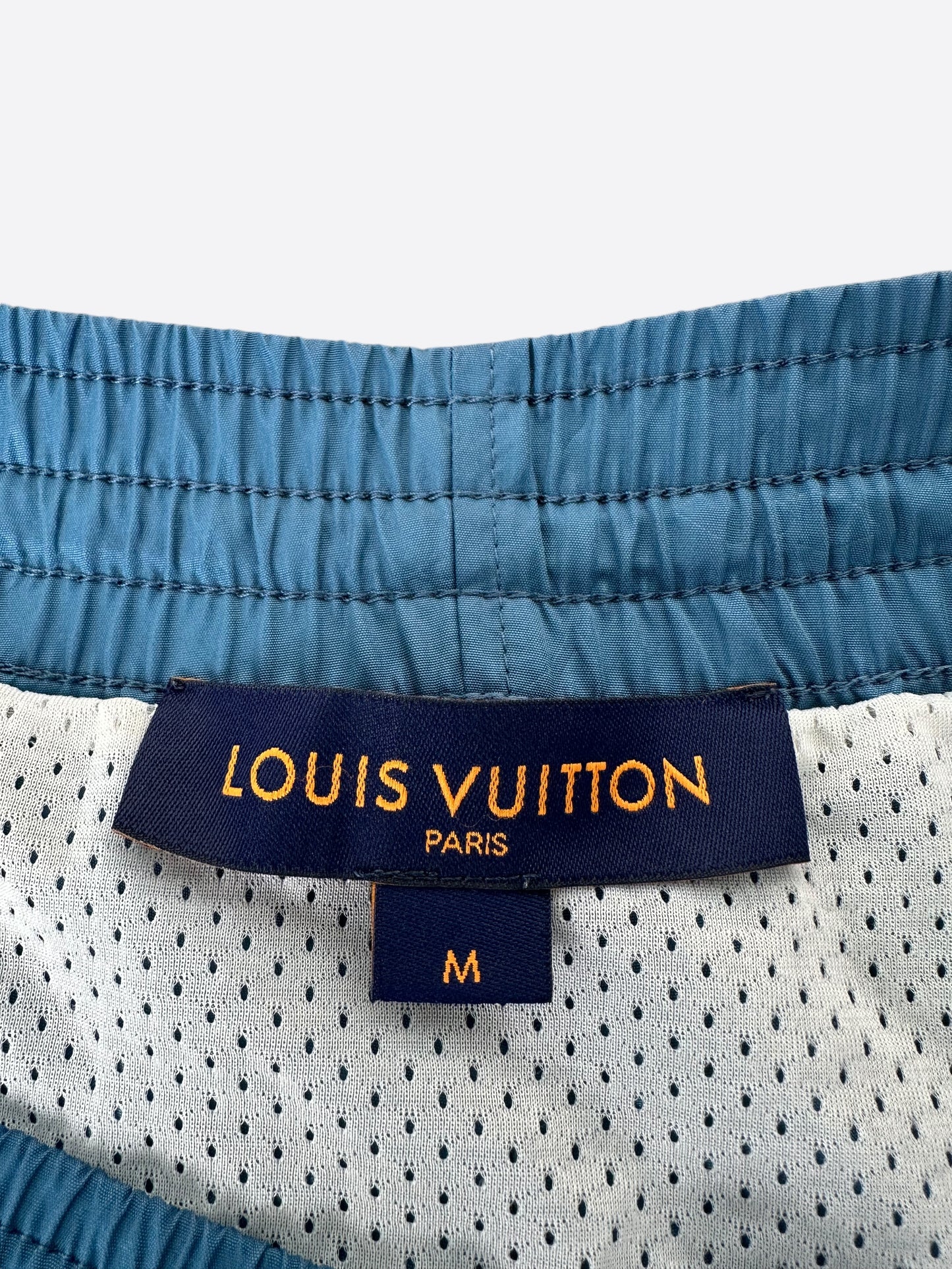 Louis Vuitton Blue Monogram Swim Shorts