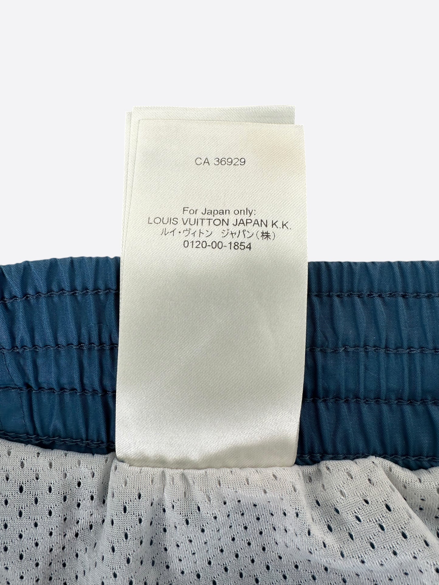 Louis Vuitton Blue Monogram Swim Shorts