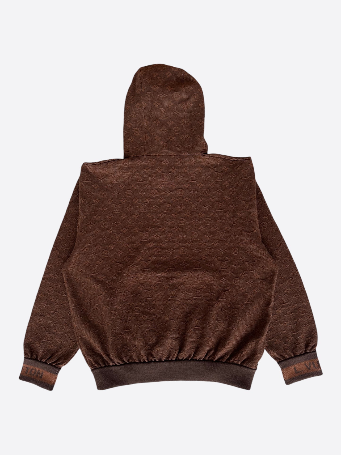Louis Vuitton Brown Monogram Track Hoodie