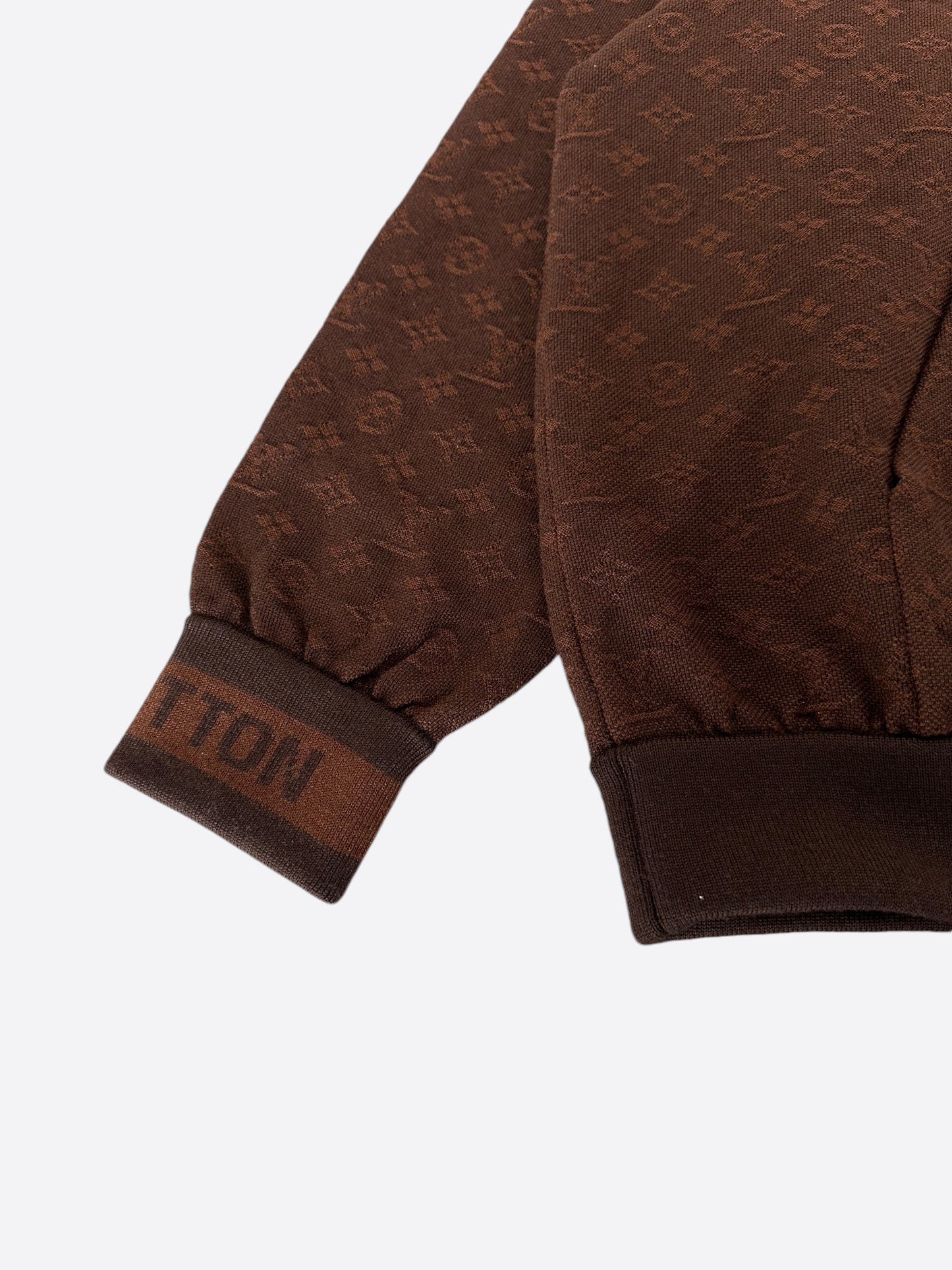 Louis Vuitton Brown Monogram Track Hoodie