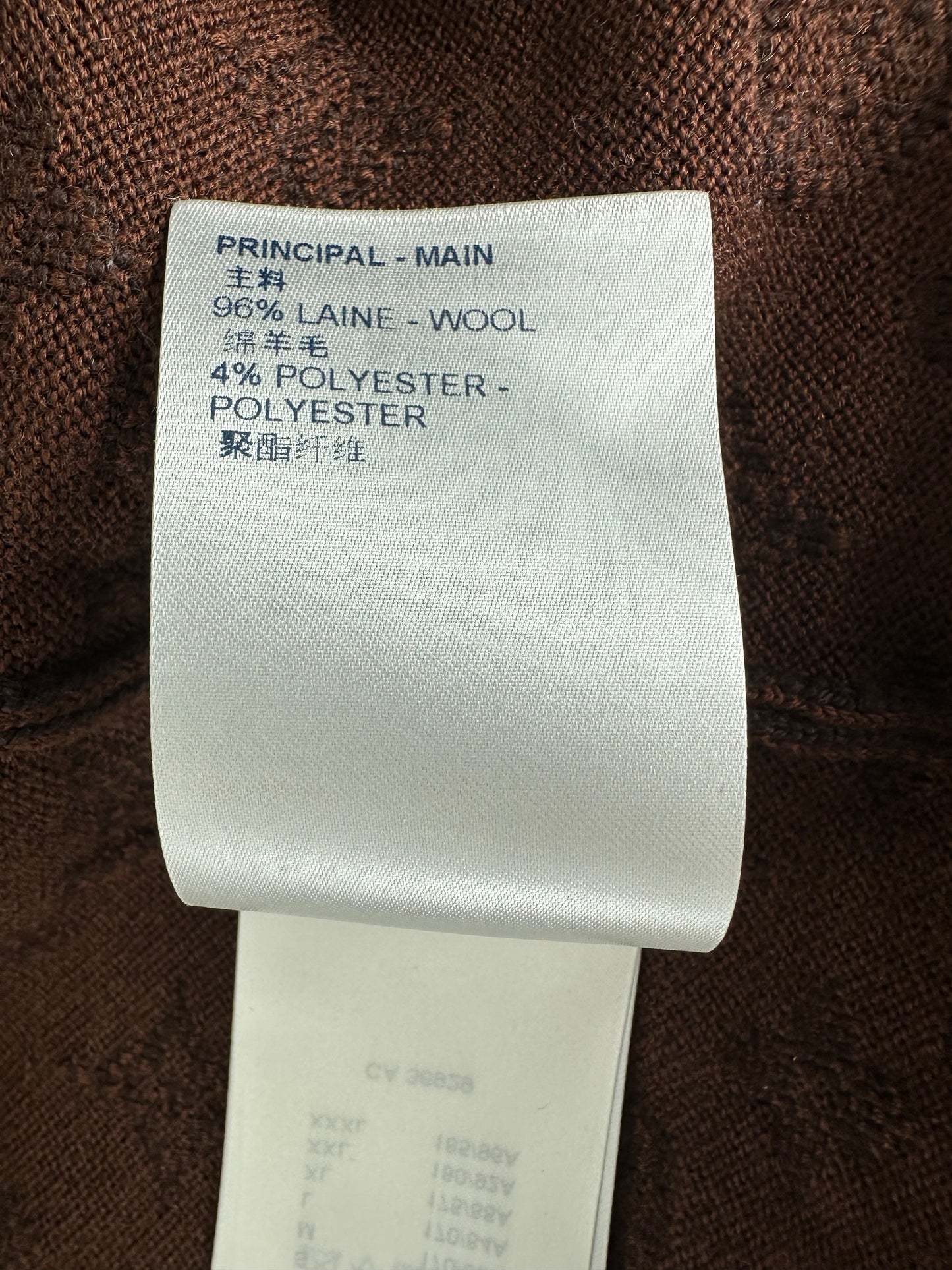 Louis Vuitton Brown Monogram Track Hoodie