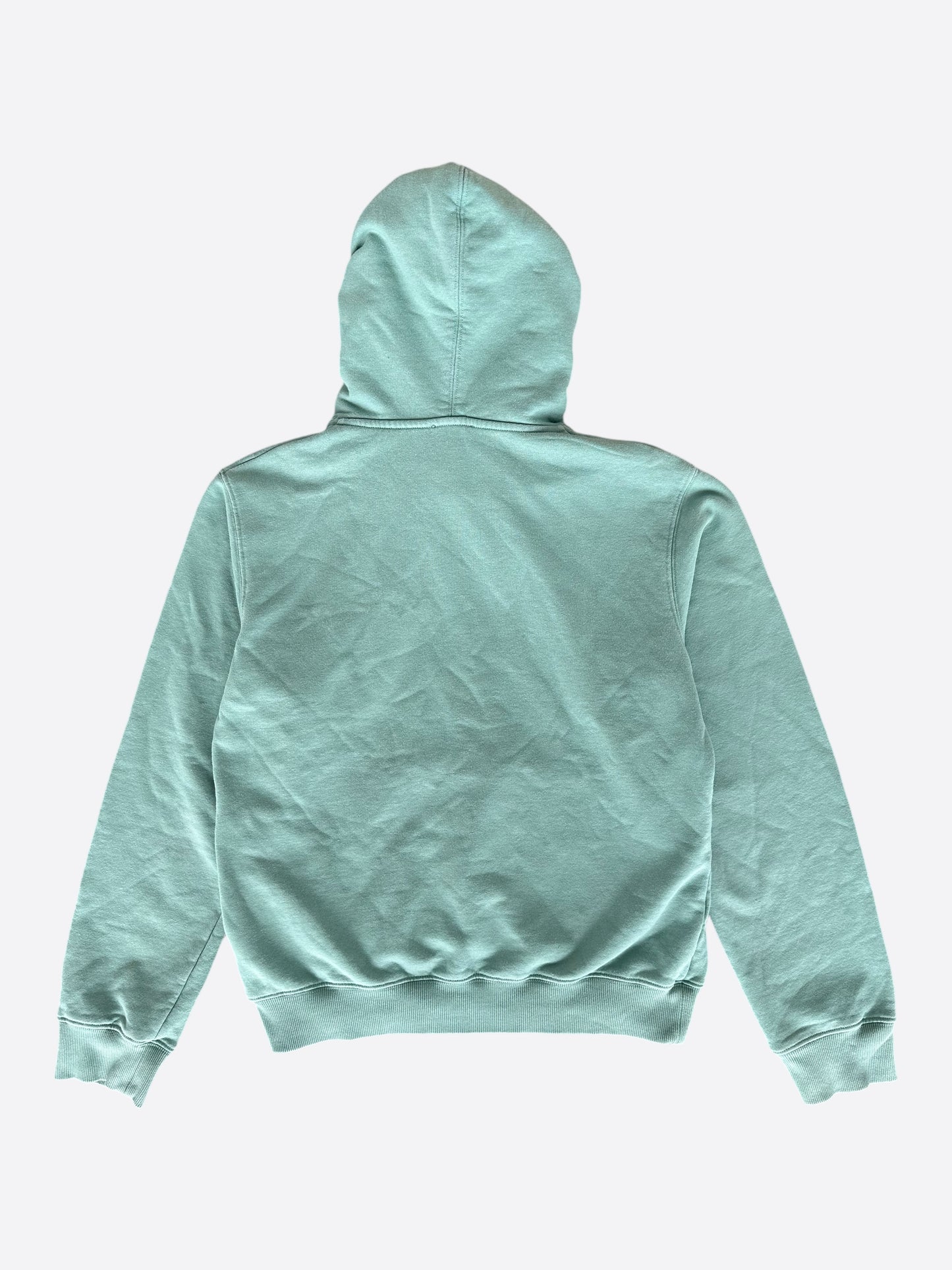 Dior Green & White CD Icon Embroidered Hoodie