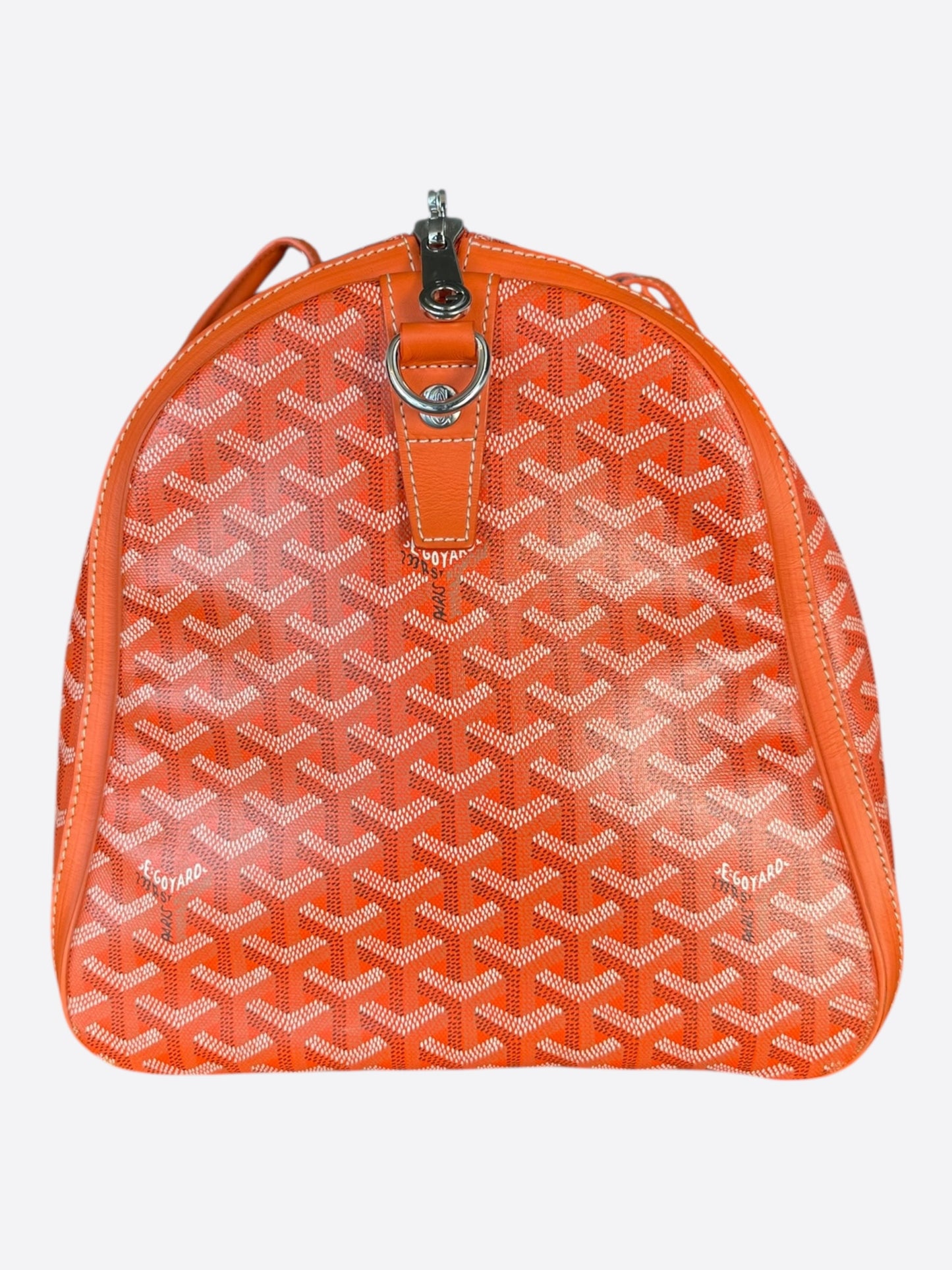 Goyard Orange Croisiere 50 Duffel Bag
