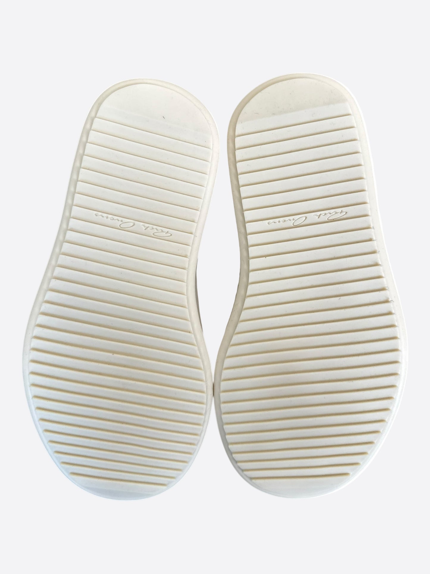 Rick Owens White Mega Bumper Women's Geobaskets