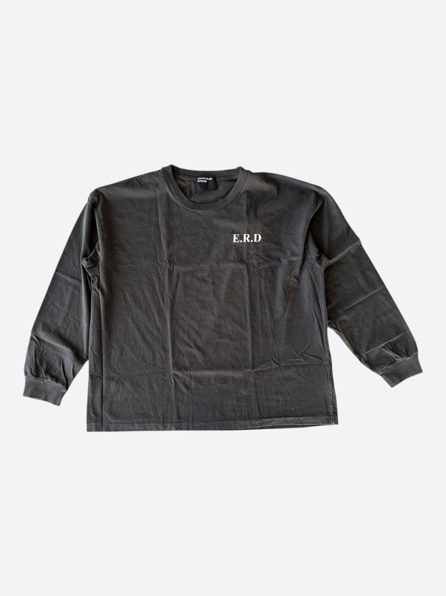 Enfants Riches Deprimes Faded Black & White Taking The Cure Longsleeve T-Shirt
