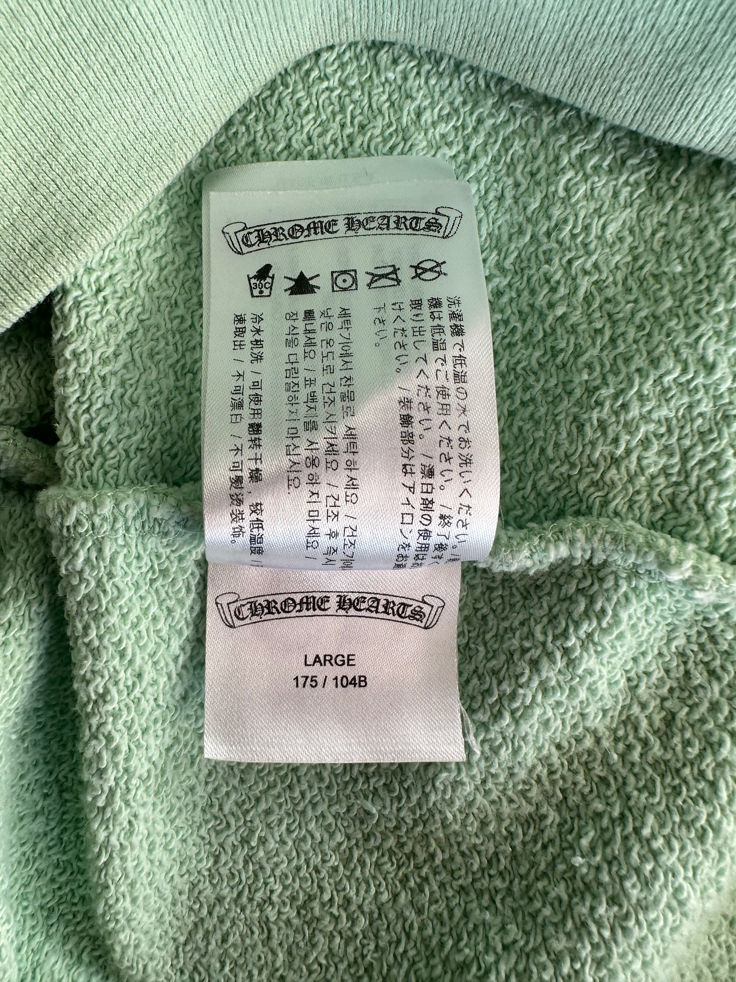 Chrome Hearts Matty Boy Mint Green Lust Hoodie