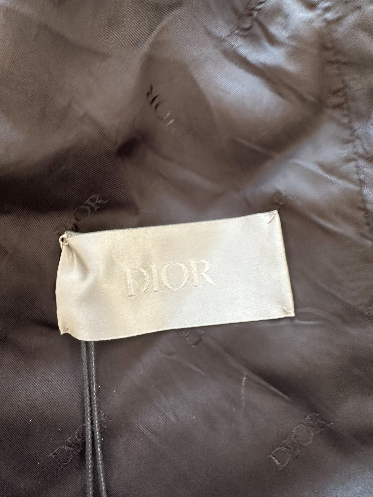 Dior Black Oblique Bomber Jacket