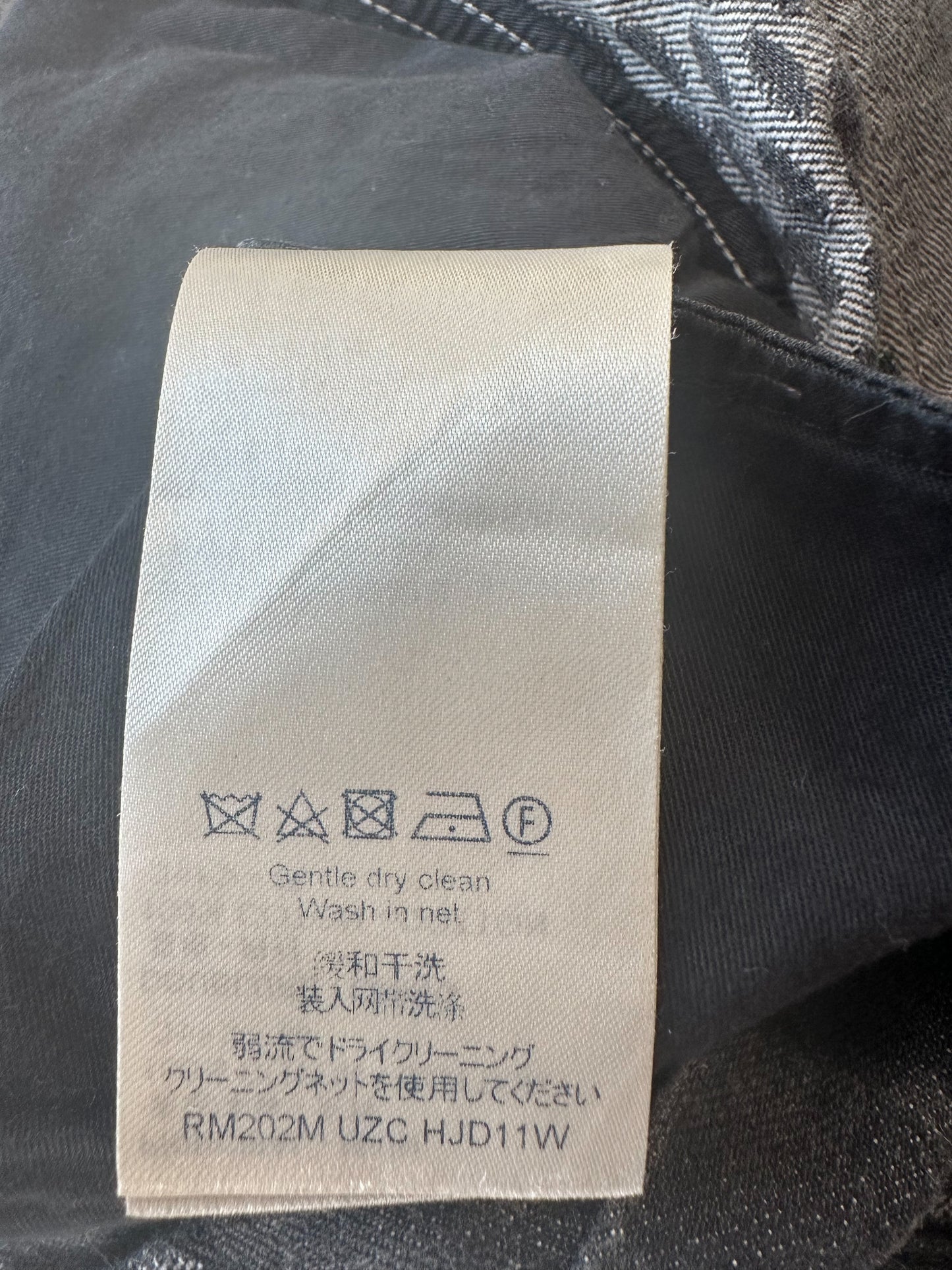 Louis Vuitton Nigo Grey Giant Damier Monogram Jeans